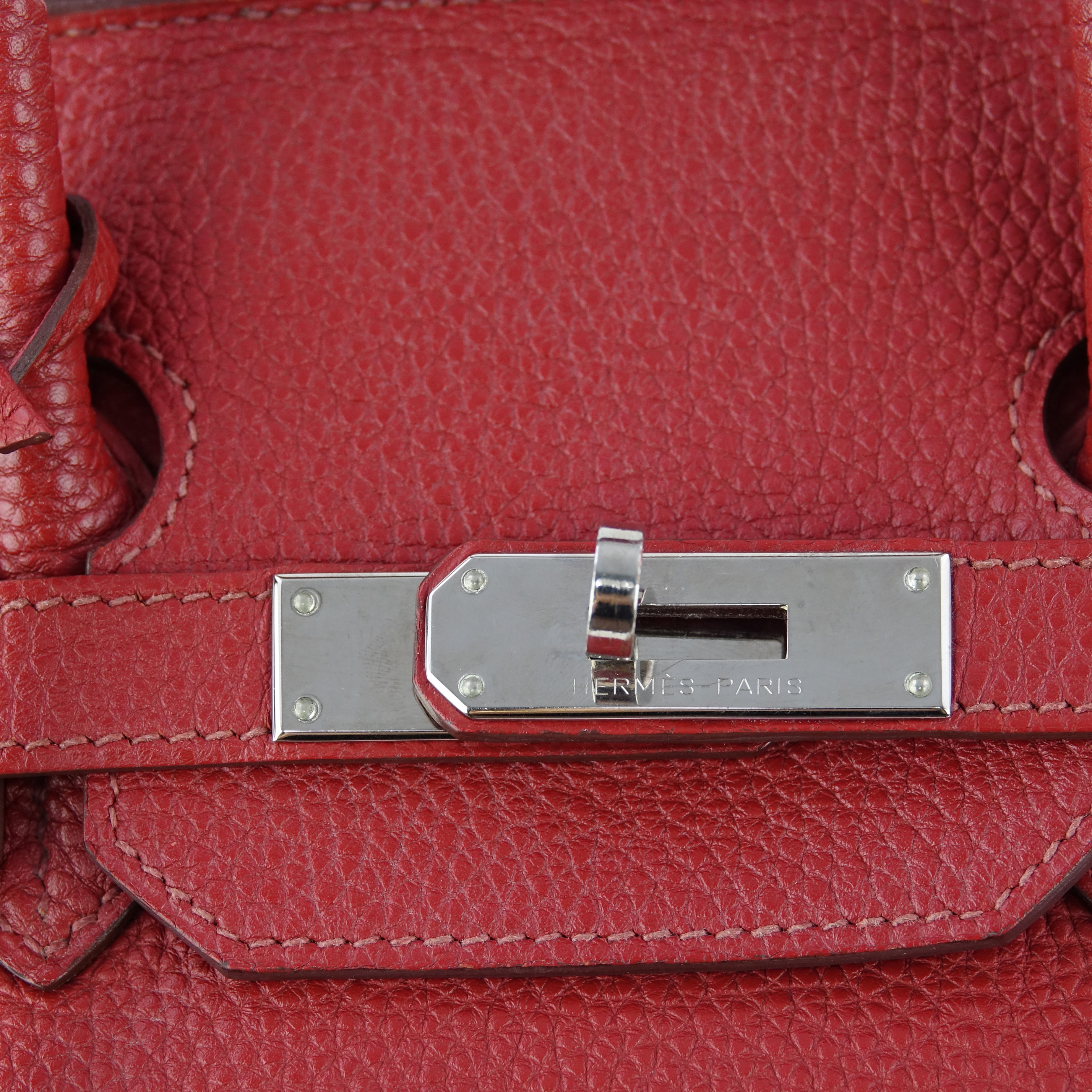 Birkin 35 Rouge garance - Hermès Lola Collective