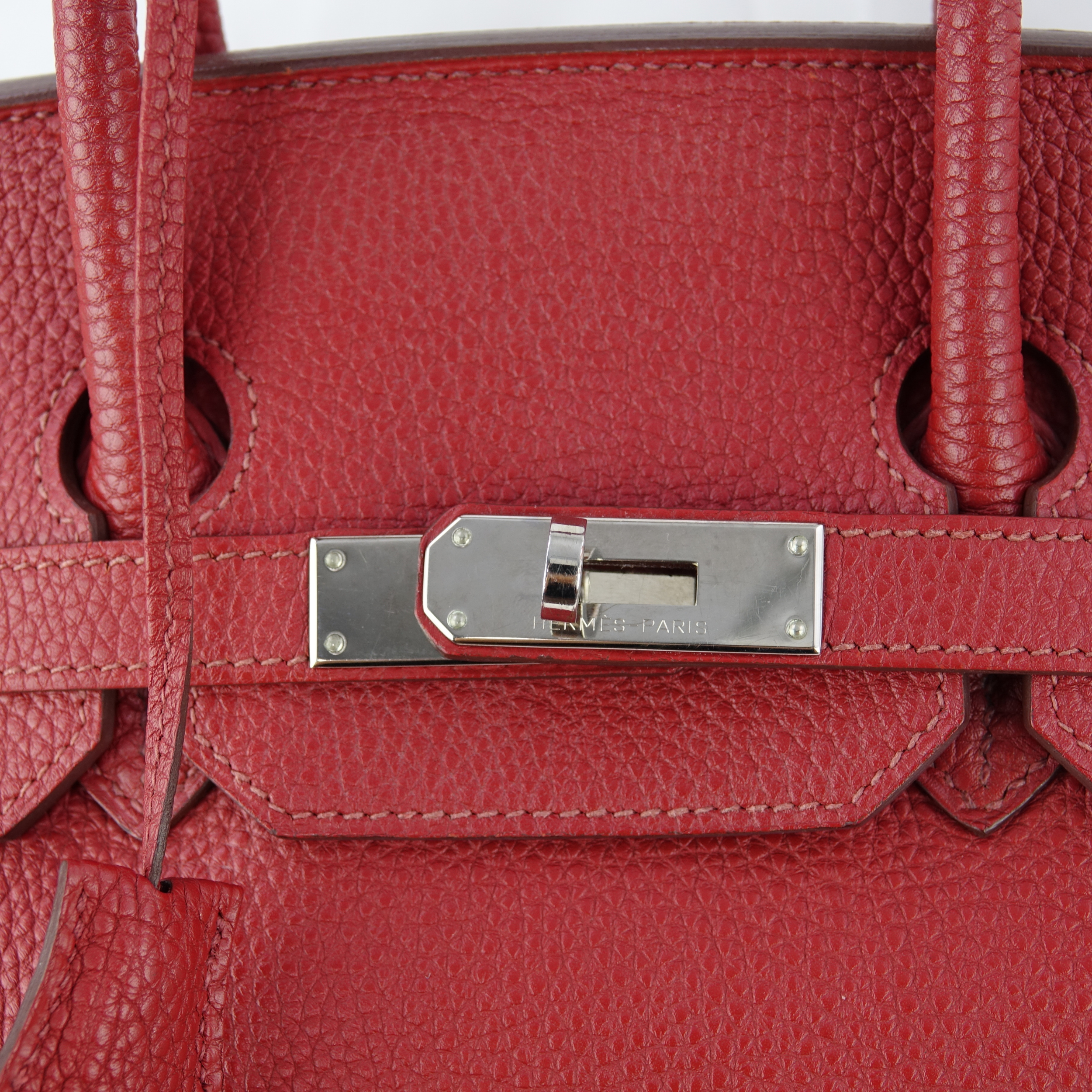 Birkin 35 Rouge garance - Hermès Lola Collective