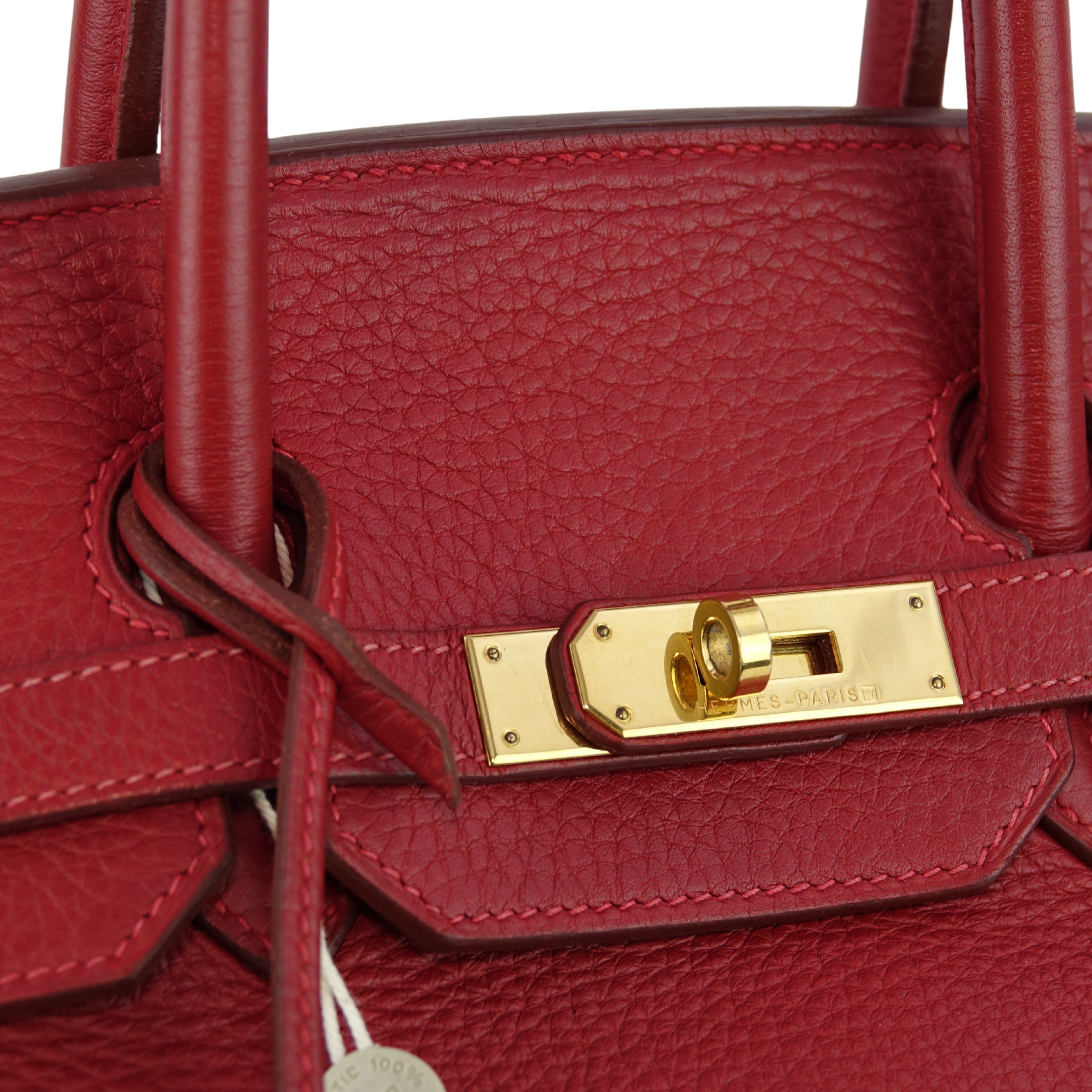 Birkin 35 Rouge garance - Hermès Lola Collective