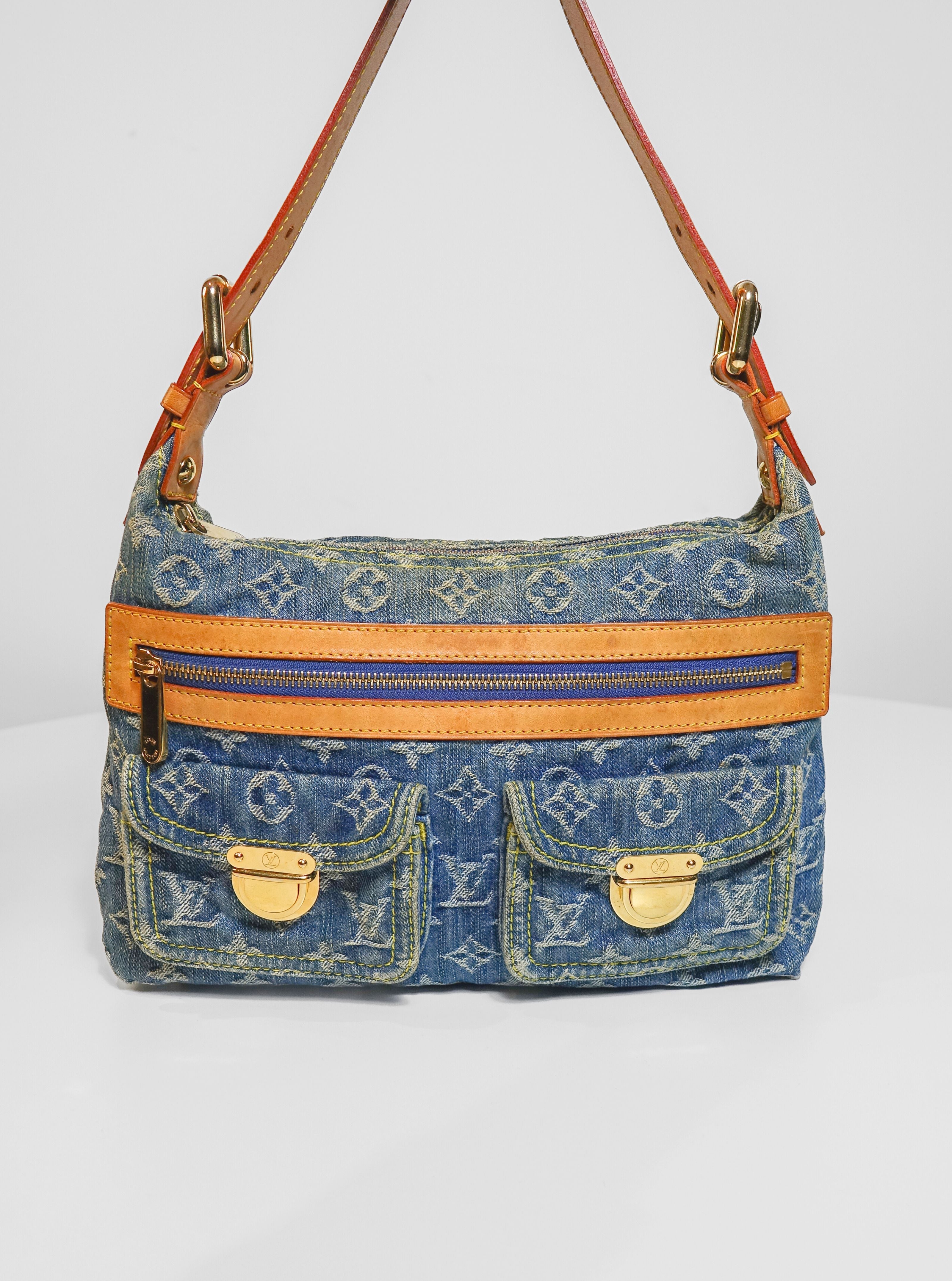 Louis Vuitton Baggy Jeans – Bleu Lola Collective