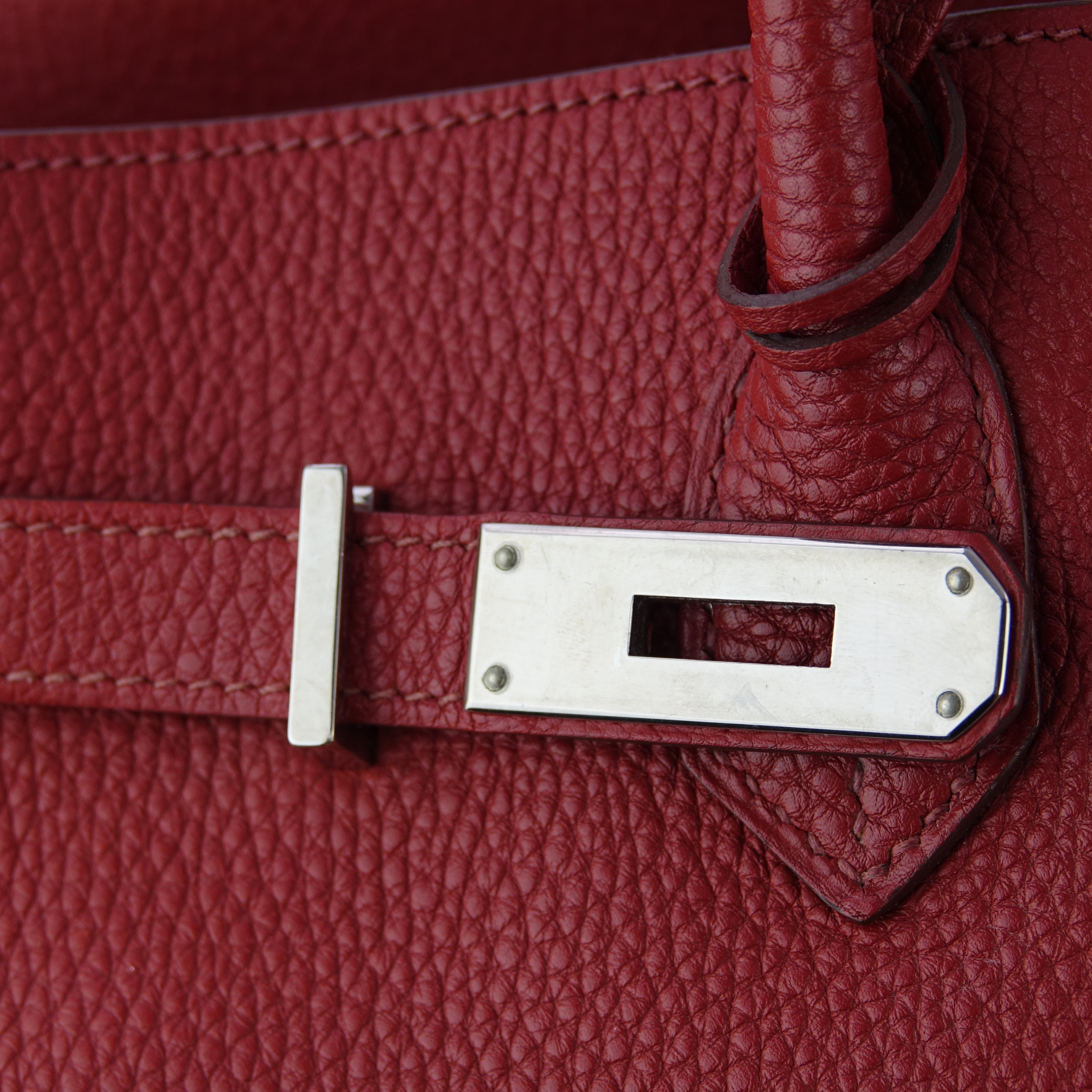 Birkin 35 Rouge garance - Hermès Lola Collective