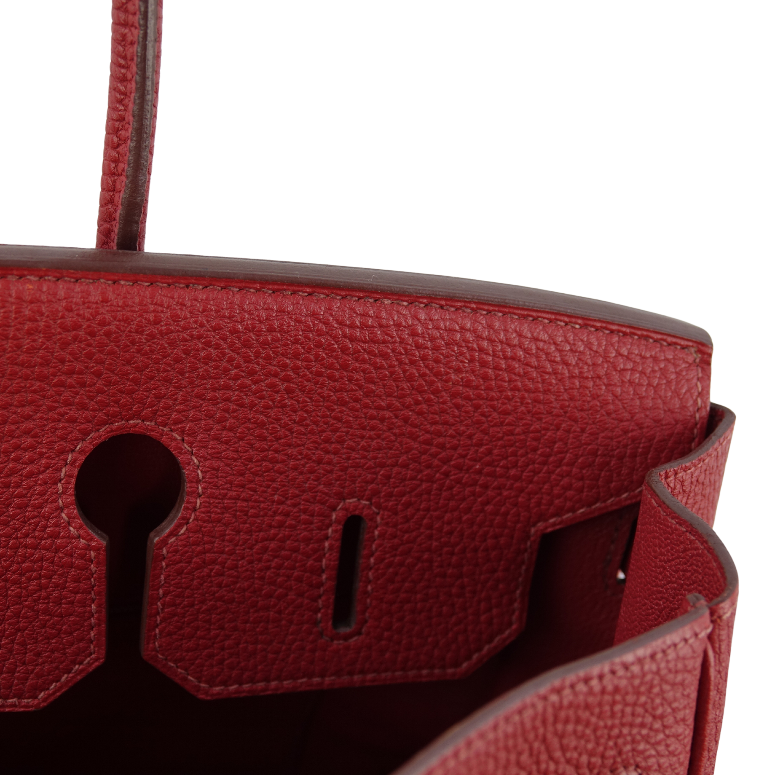 Birkin 35 Rouge garance - Hermès Lola Collective