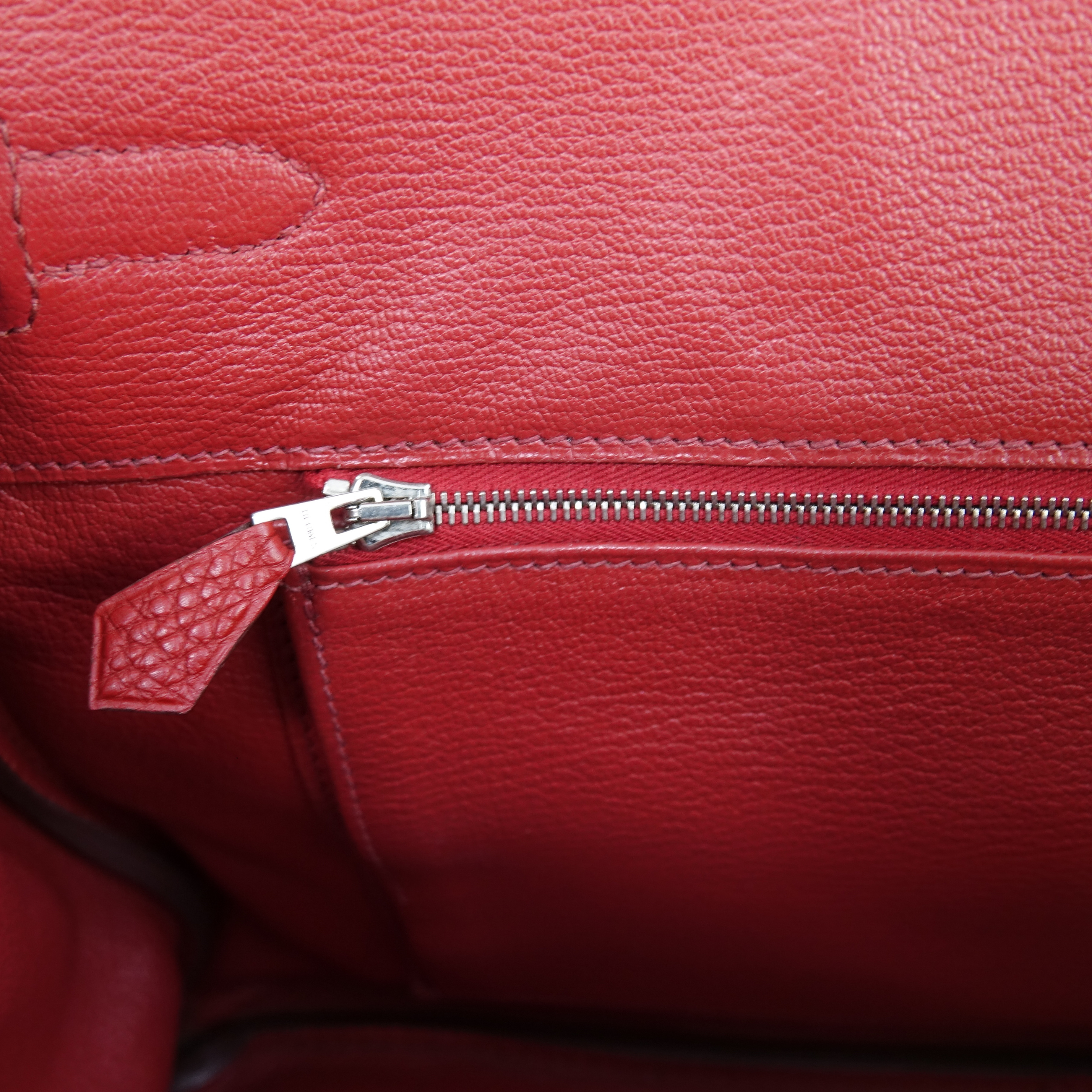 Birkin 35 Rouge garance - Hermès Lola Collective