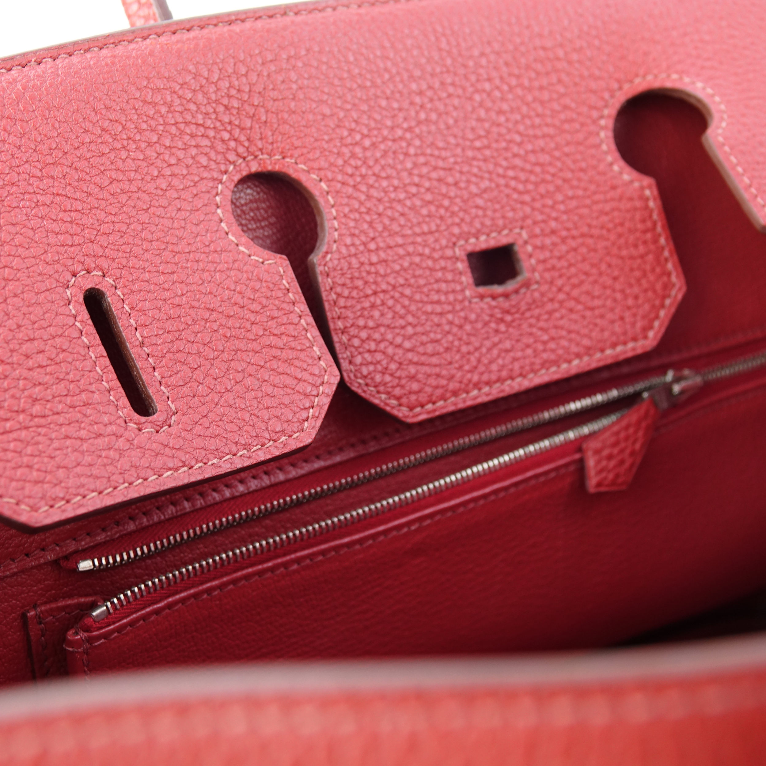 Birkin 35 Rouge garance - Hermès Lola Collective