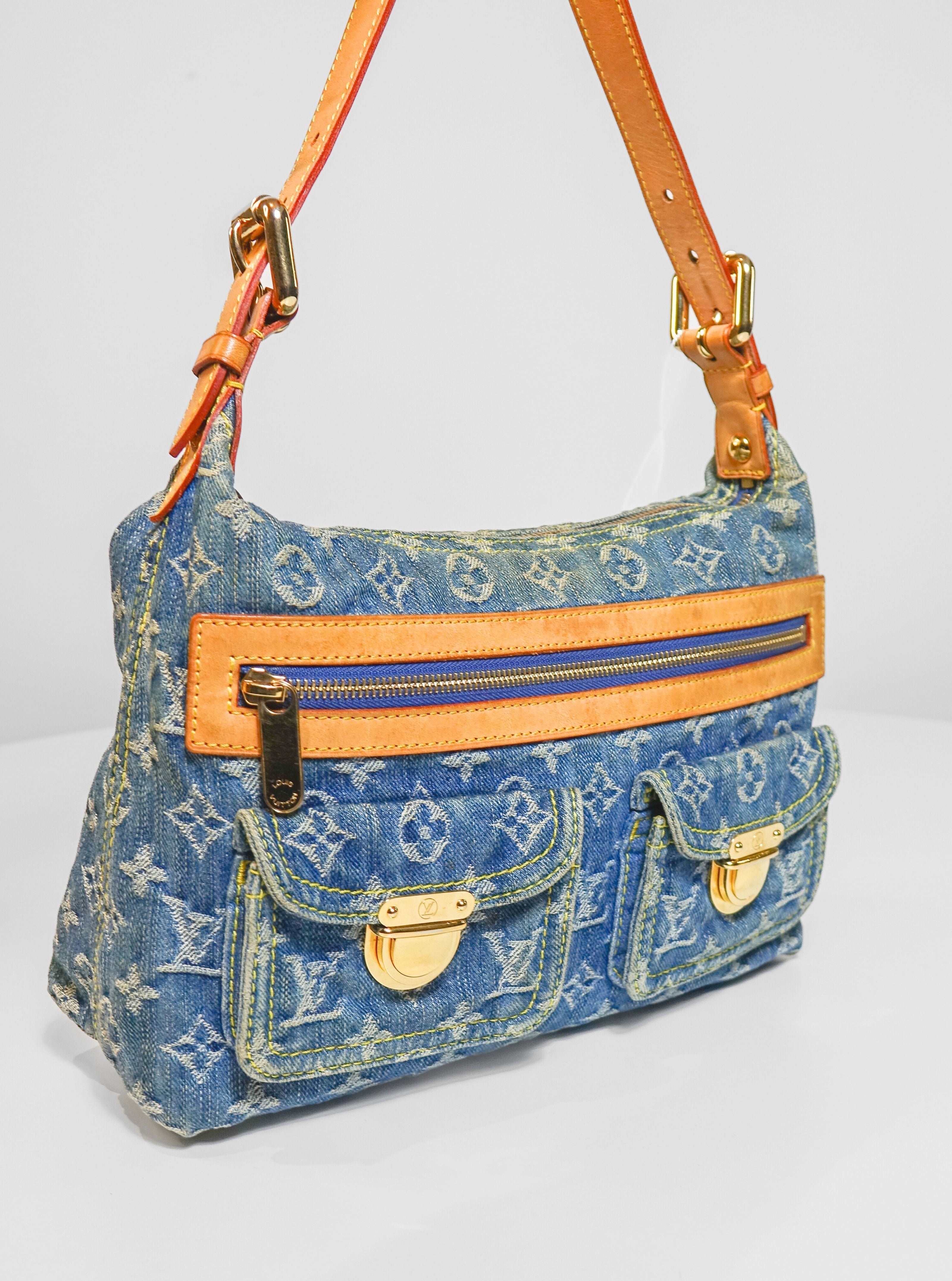 Louis Vuitton Baggy Jeans – Bleu Lola Collective