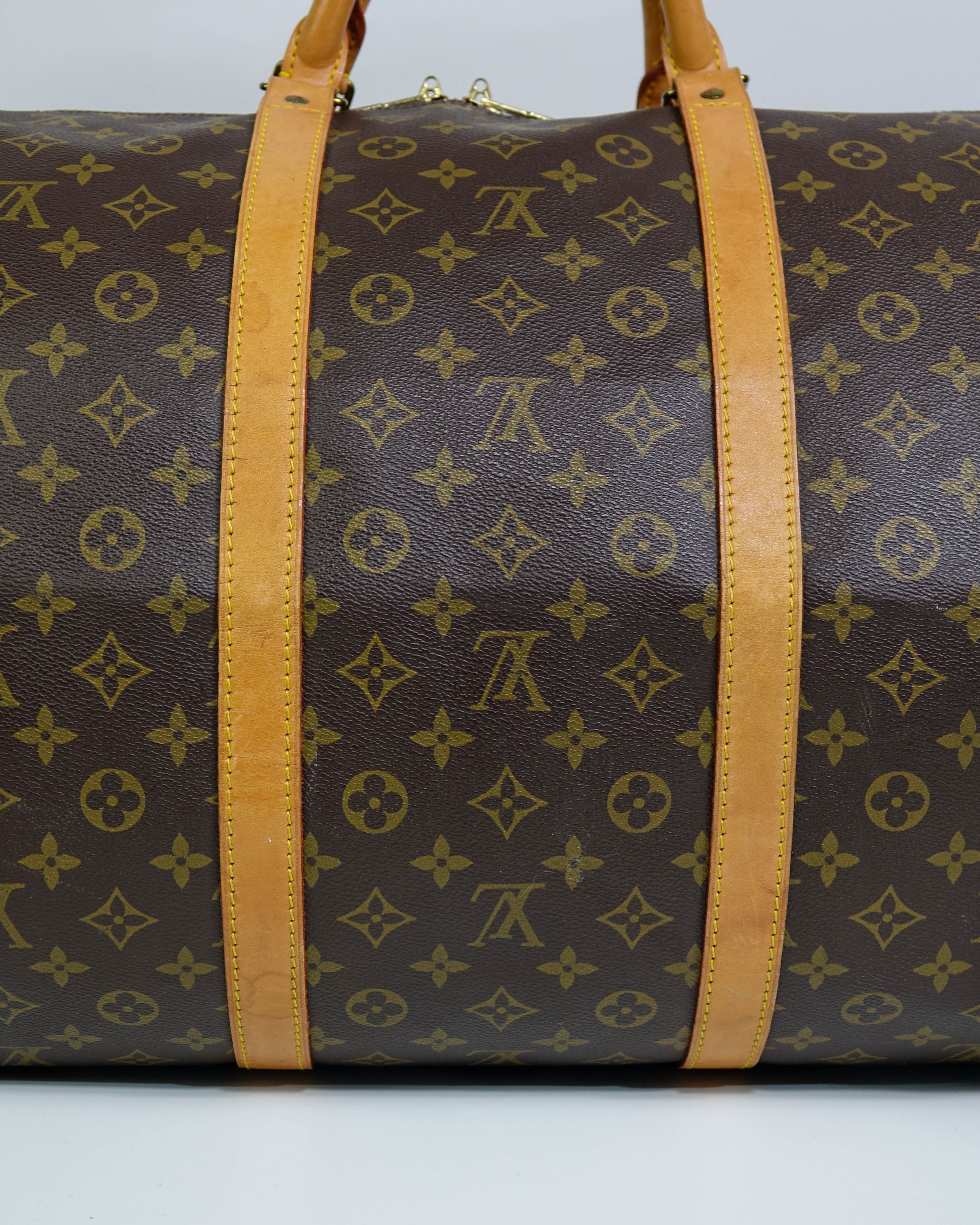 Sac de voyage Keepall 60 Louis Vuitton en toile Monogram Lola Collective