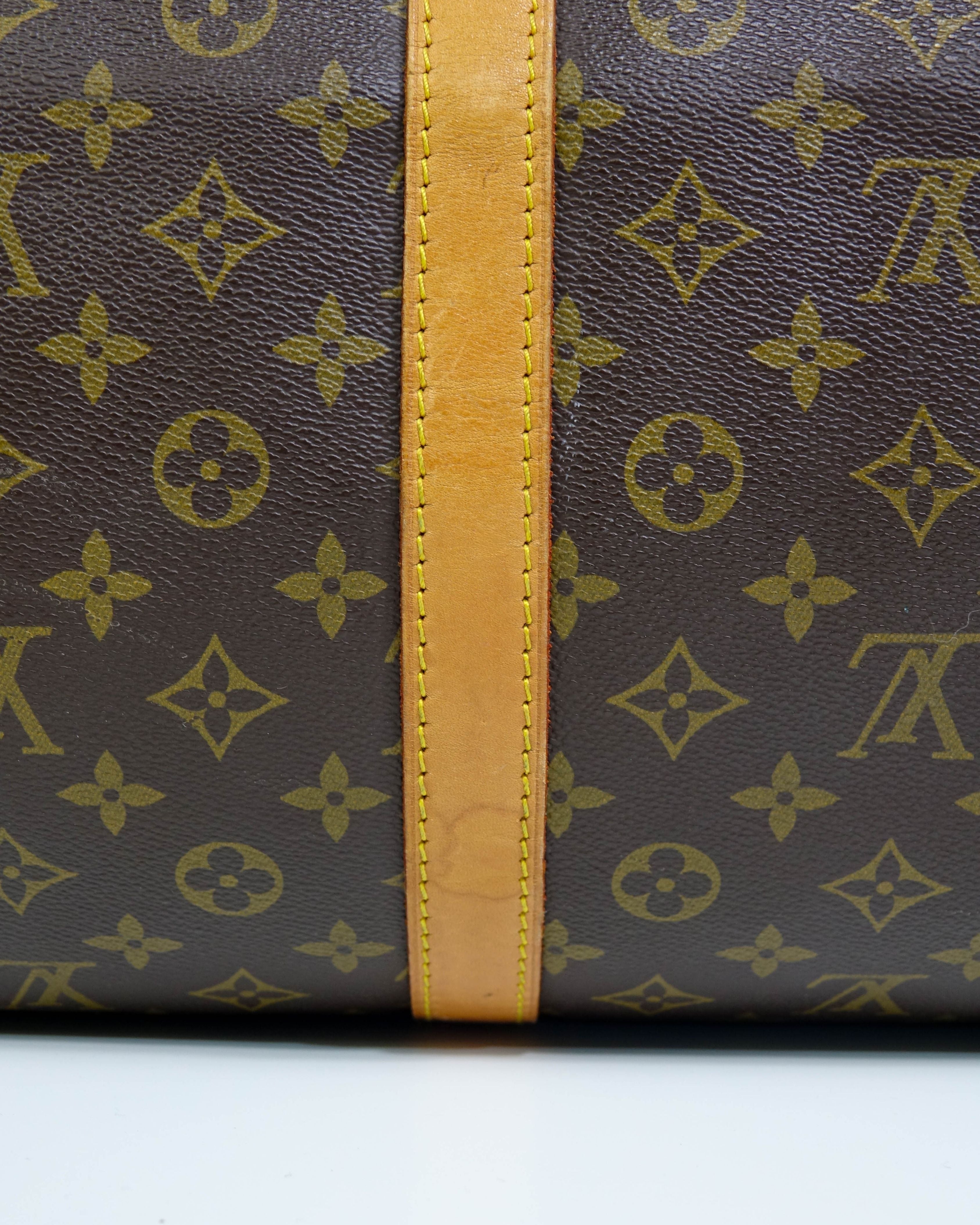 Sac de voyage Keepall 60 Louis Vuitton en toile Monogram Lola Collective