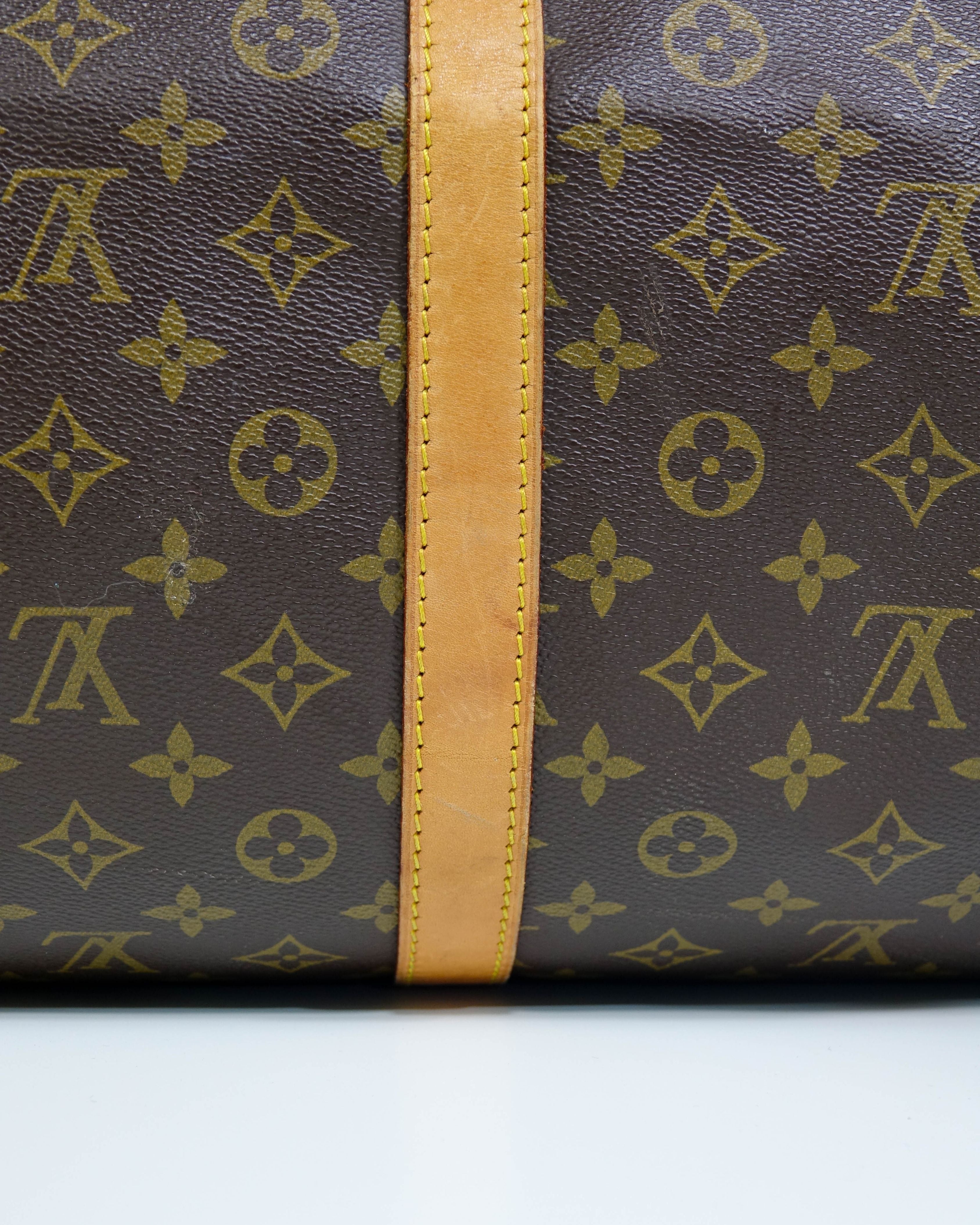 Sac de voyage Keepall 60 Louis Vuitton en toile Monogram Lola Collective