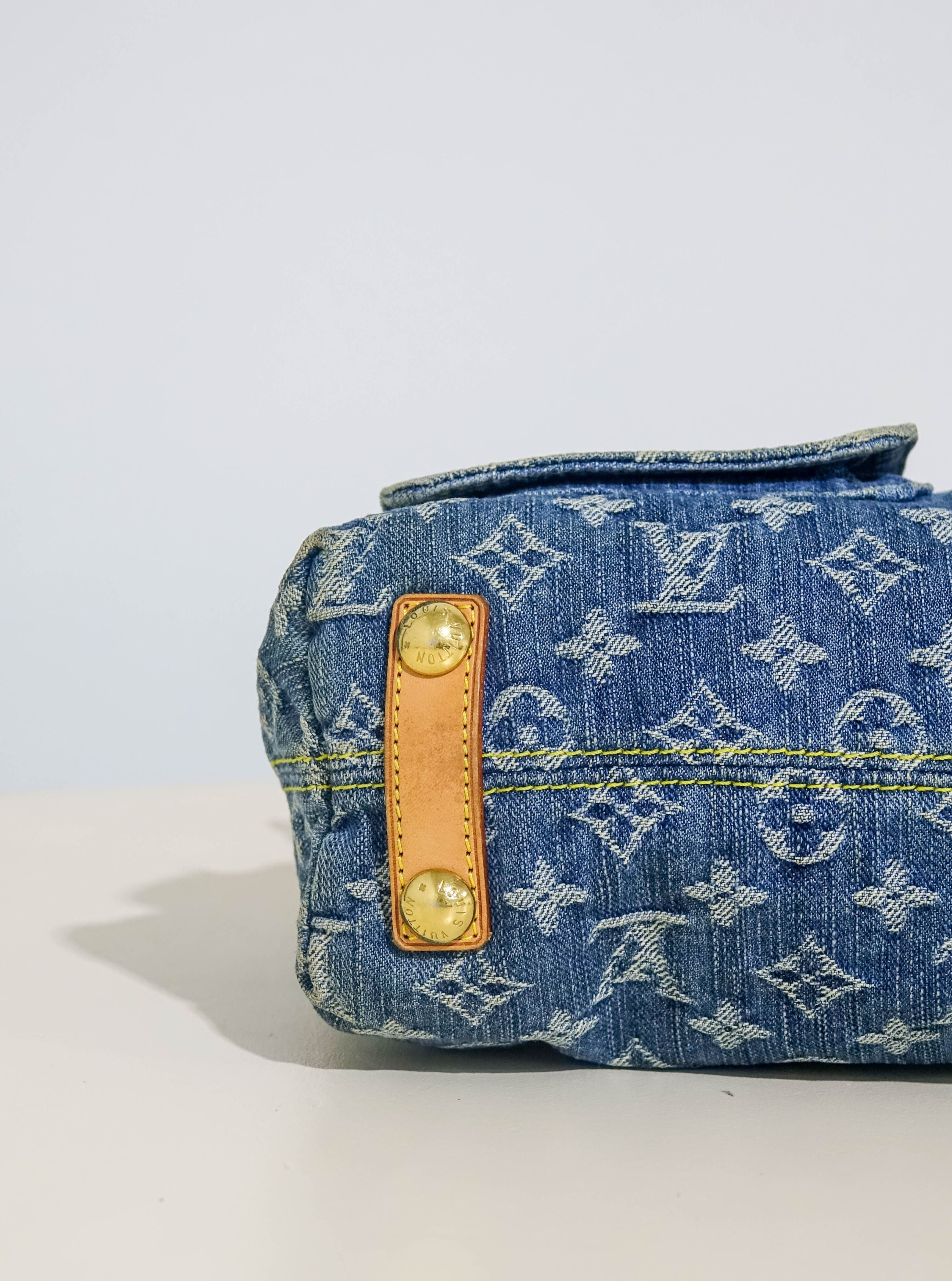 Louis Vuitton Baggy Jeans – Bleu Lola Collective