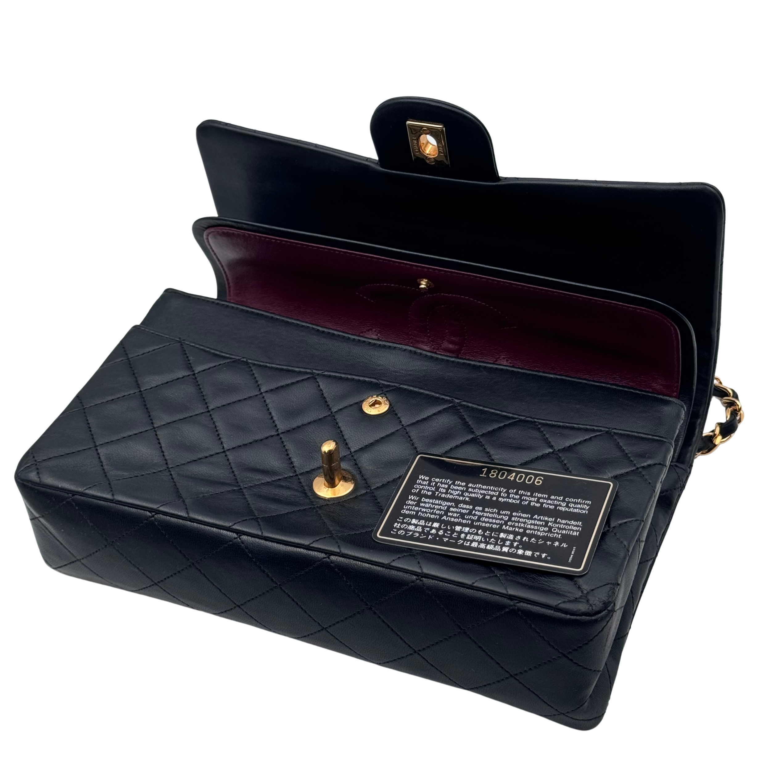 classic timeless medium double flap - chanel Lola Collective