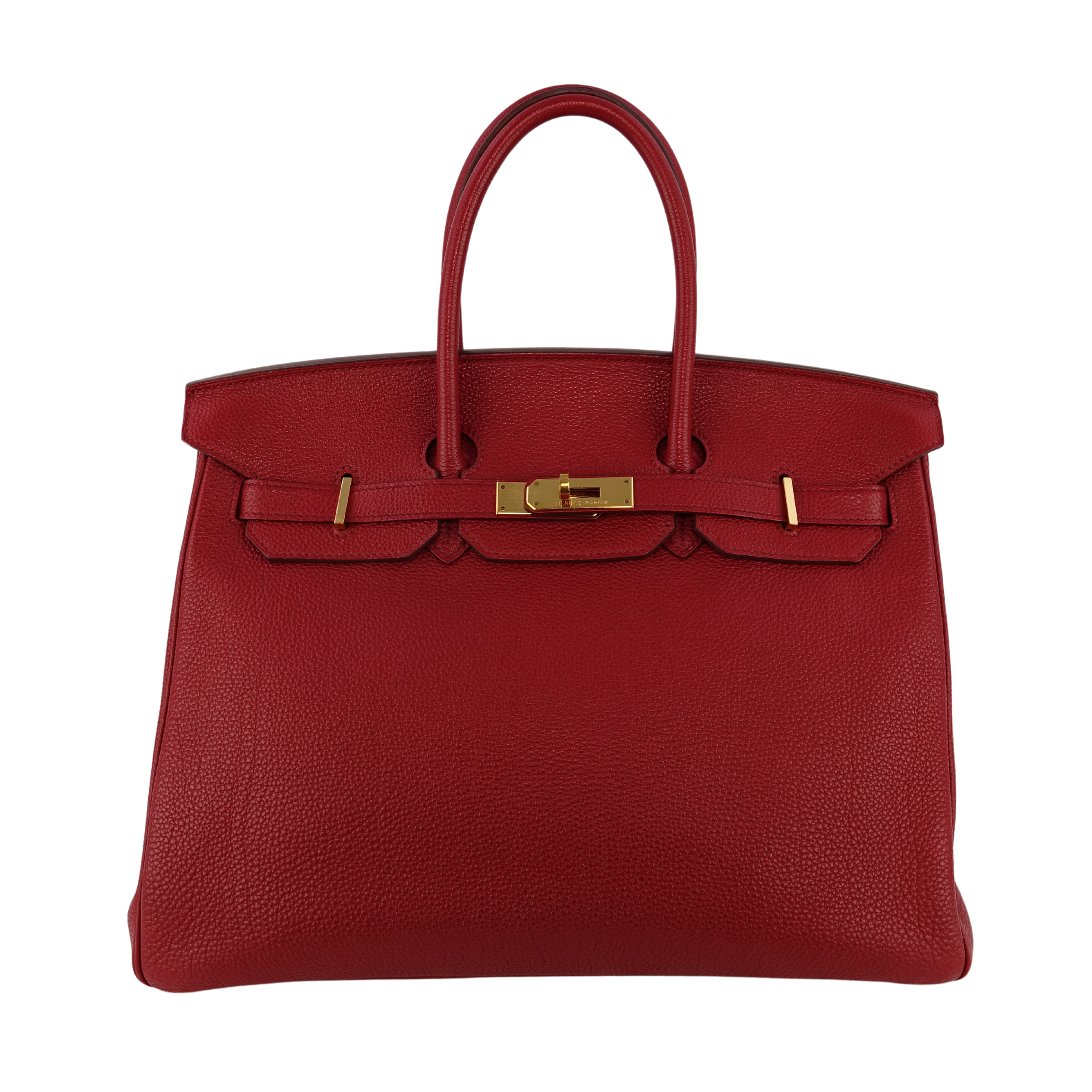 BIRKIN 35 ROUGE GARANCE Lola Collective