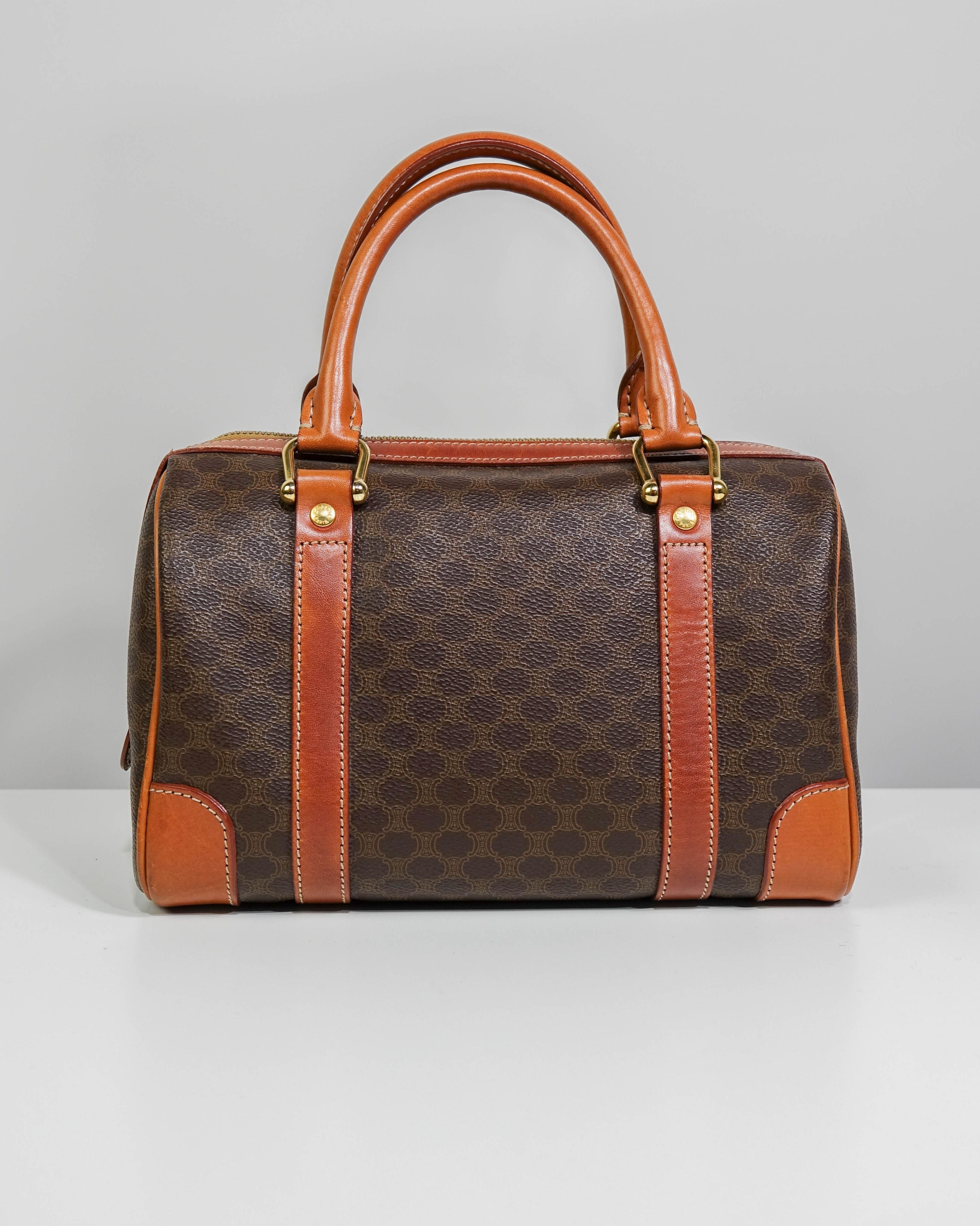 Sac Boston Céline en toile macadam Lola Collective