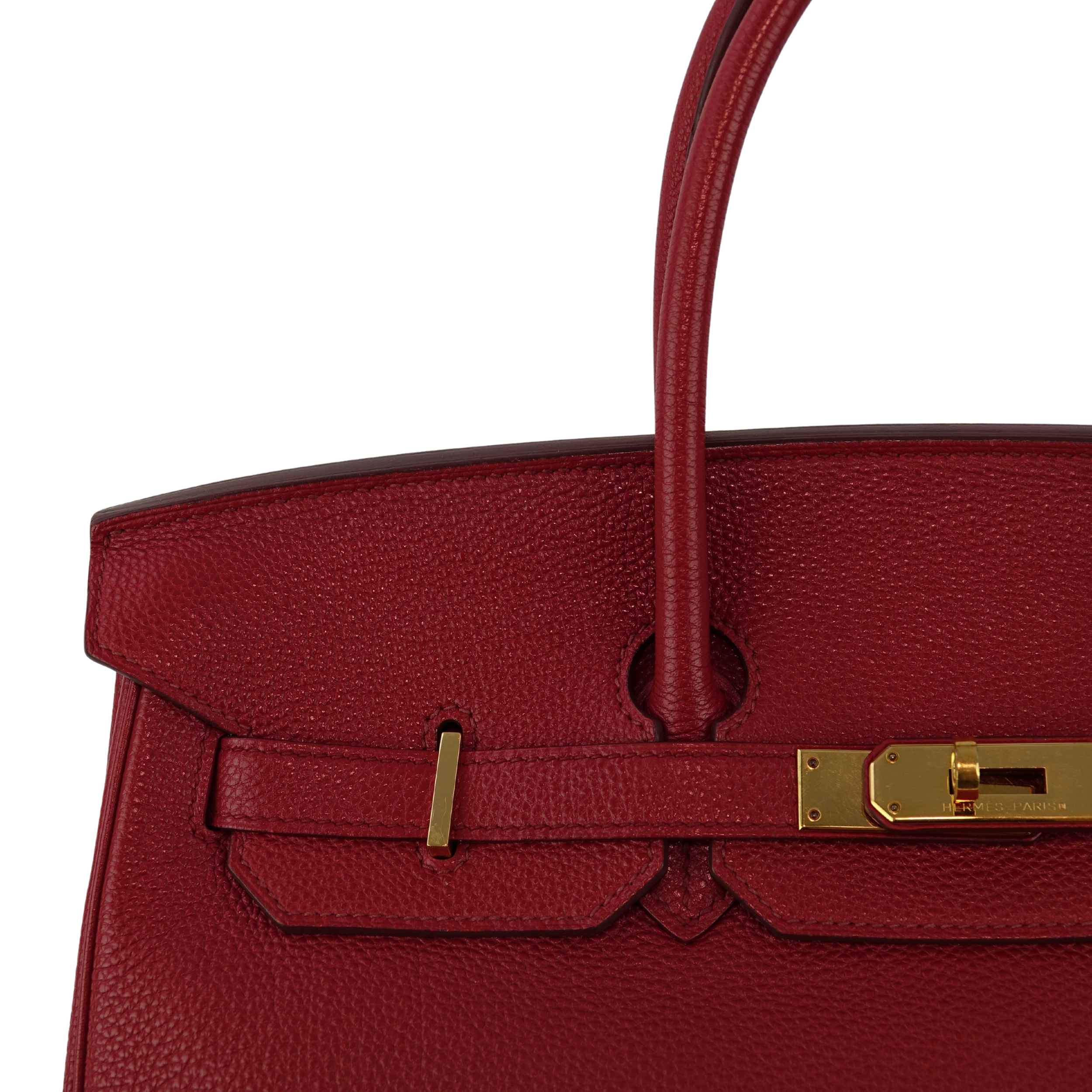 BIRKIN 35 ROUGE GARANCE Lola Collective