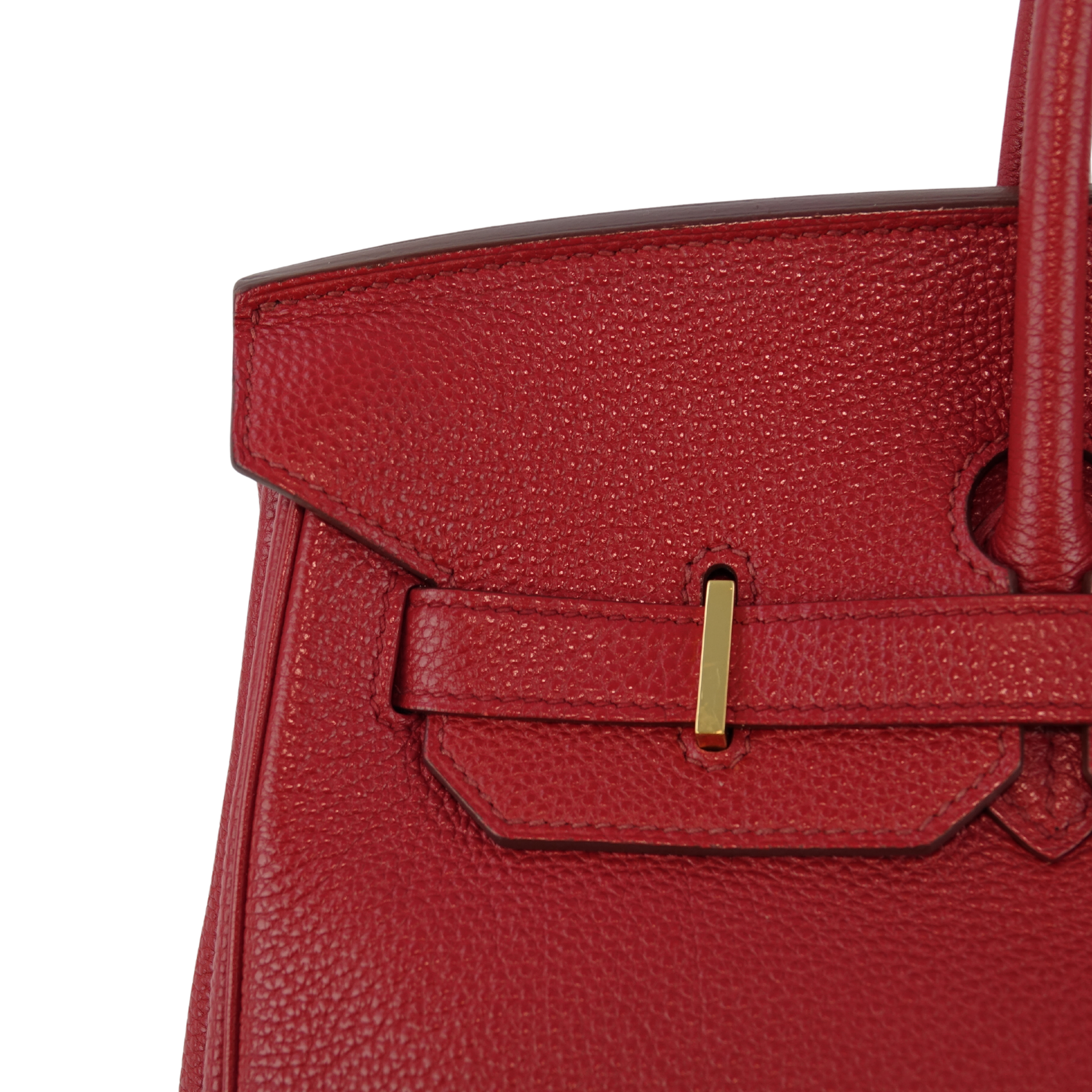 BIRKIN 35 ROUGE GARANCE Lola Collective