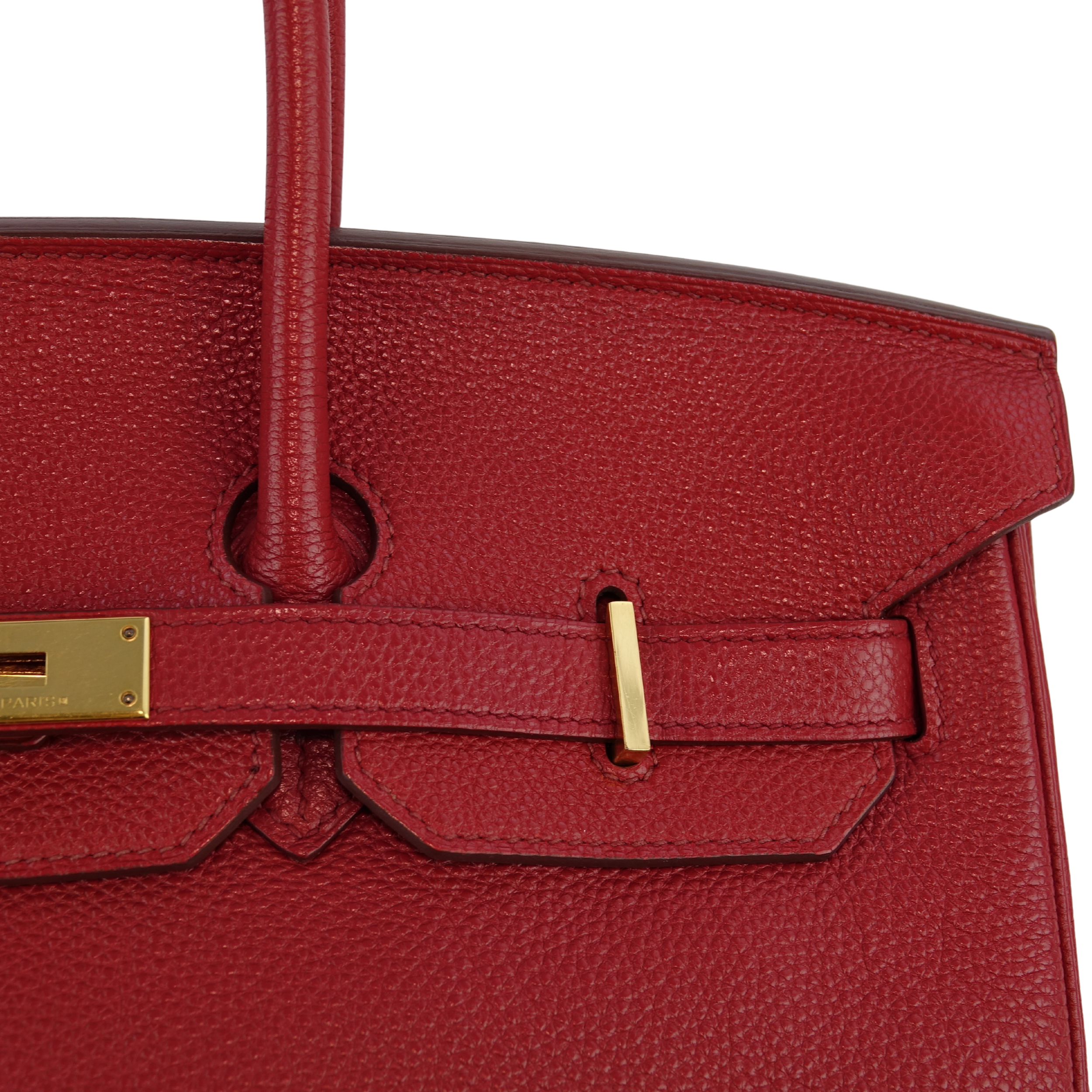 BIRKIN 35 ROUGE GARANCE Lola Collective