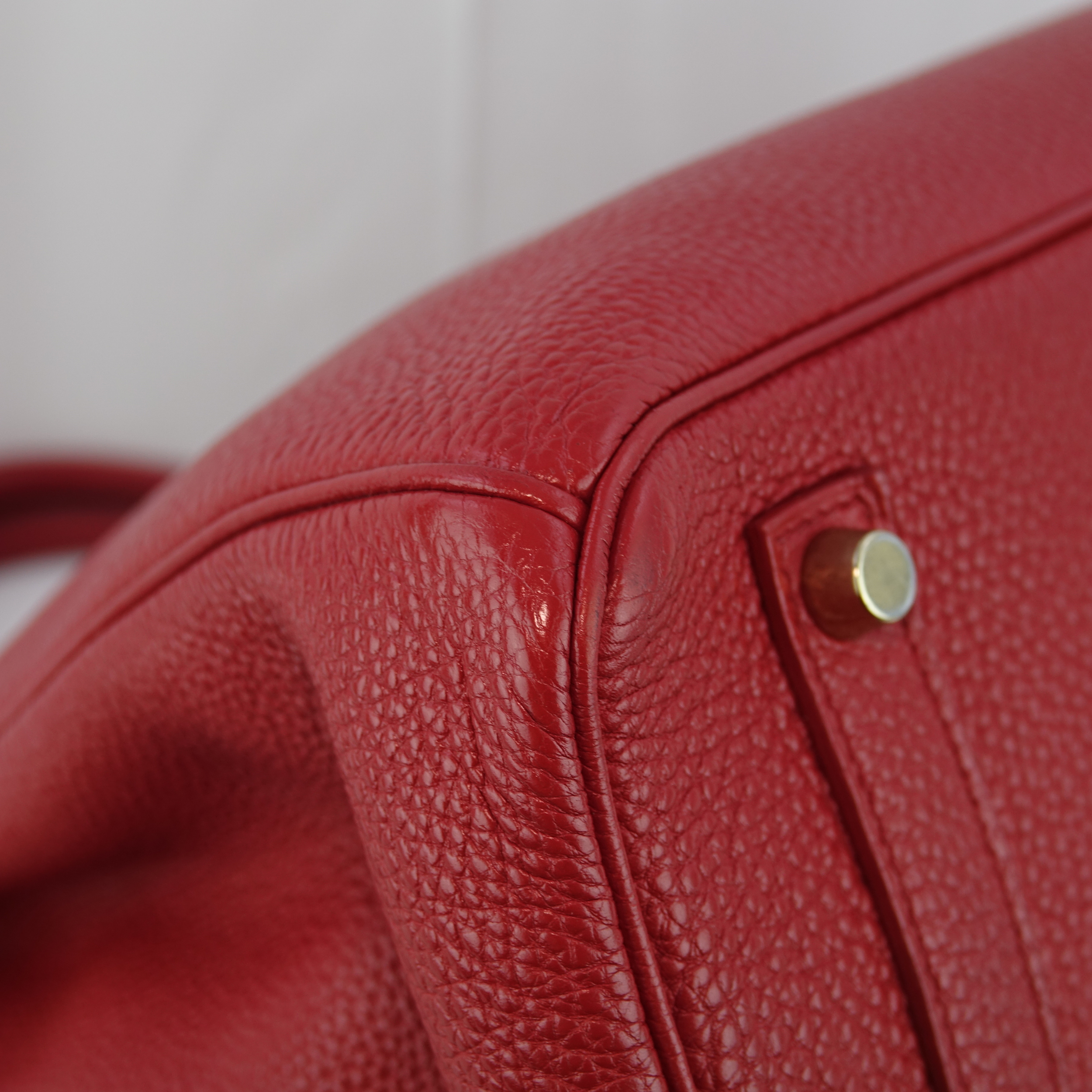 BIRKIN 35 ROUGE GARANCE Lola Collective