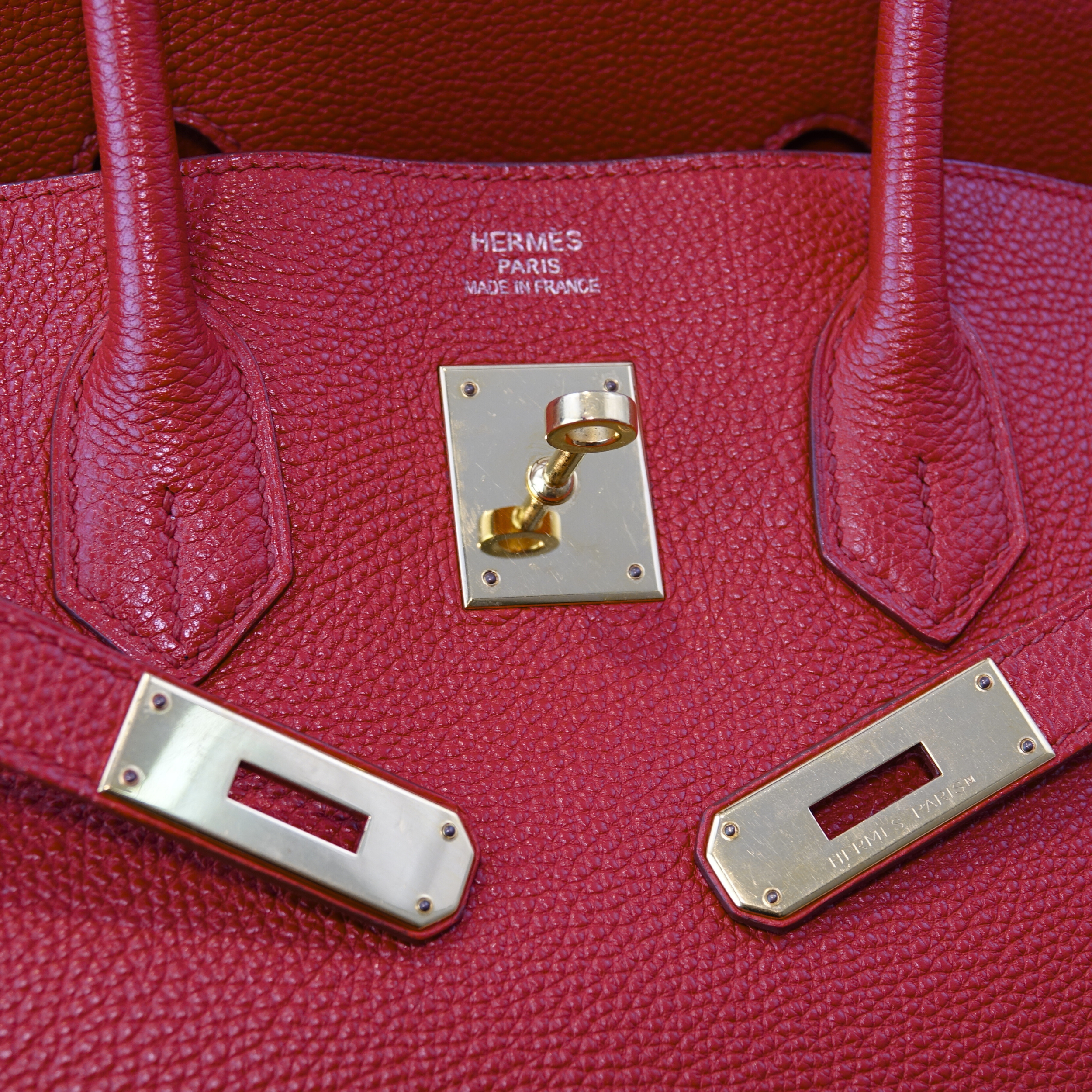 BIRKIN 35 ROUGE GARANCE Lola Collective