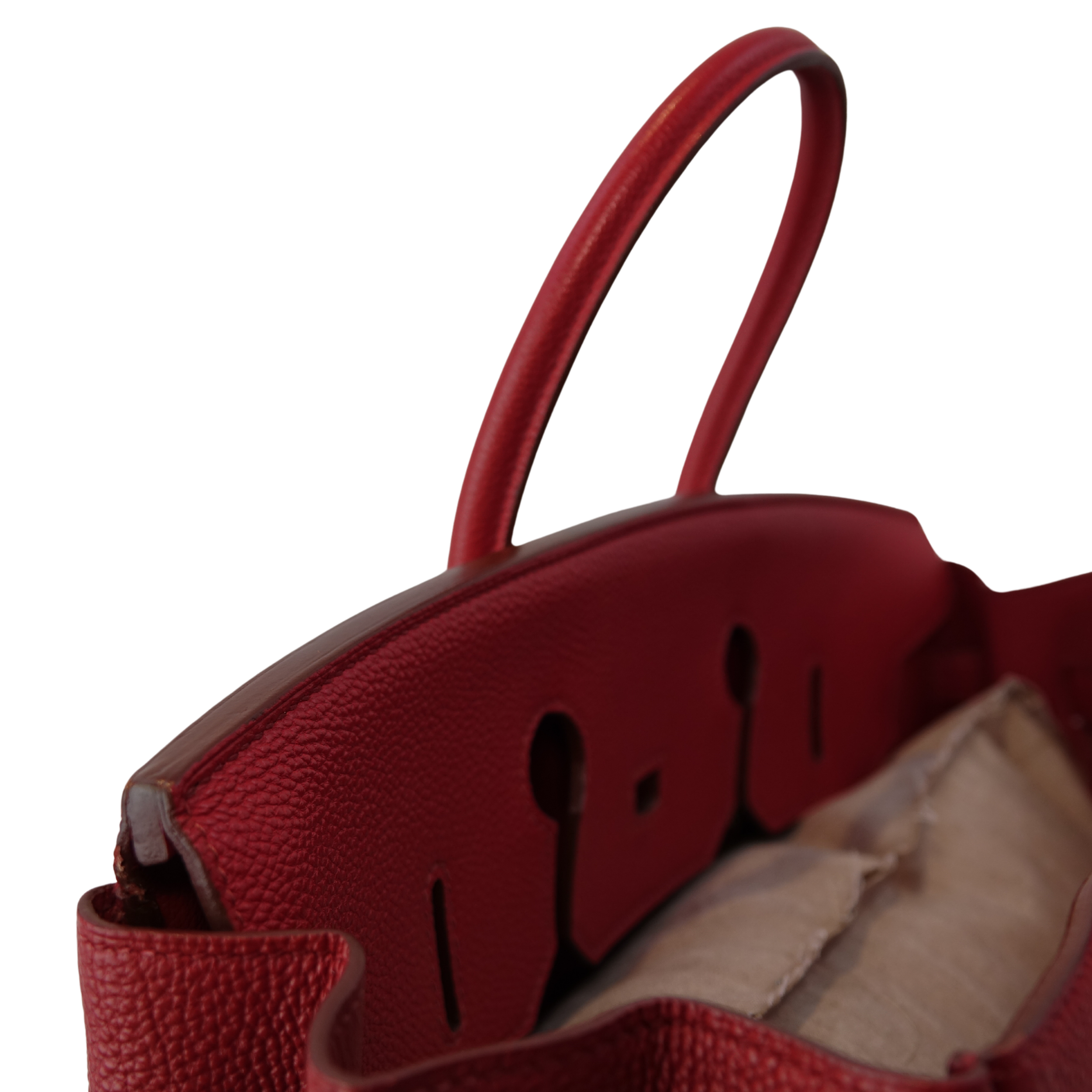 BIRKIN 35 ROUGE GARANCE Lola Collective