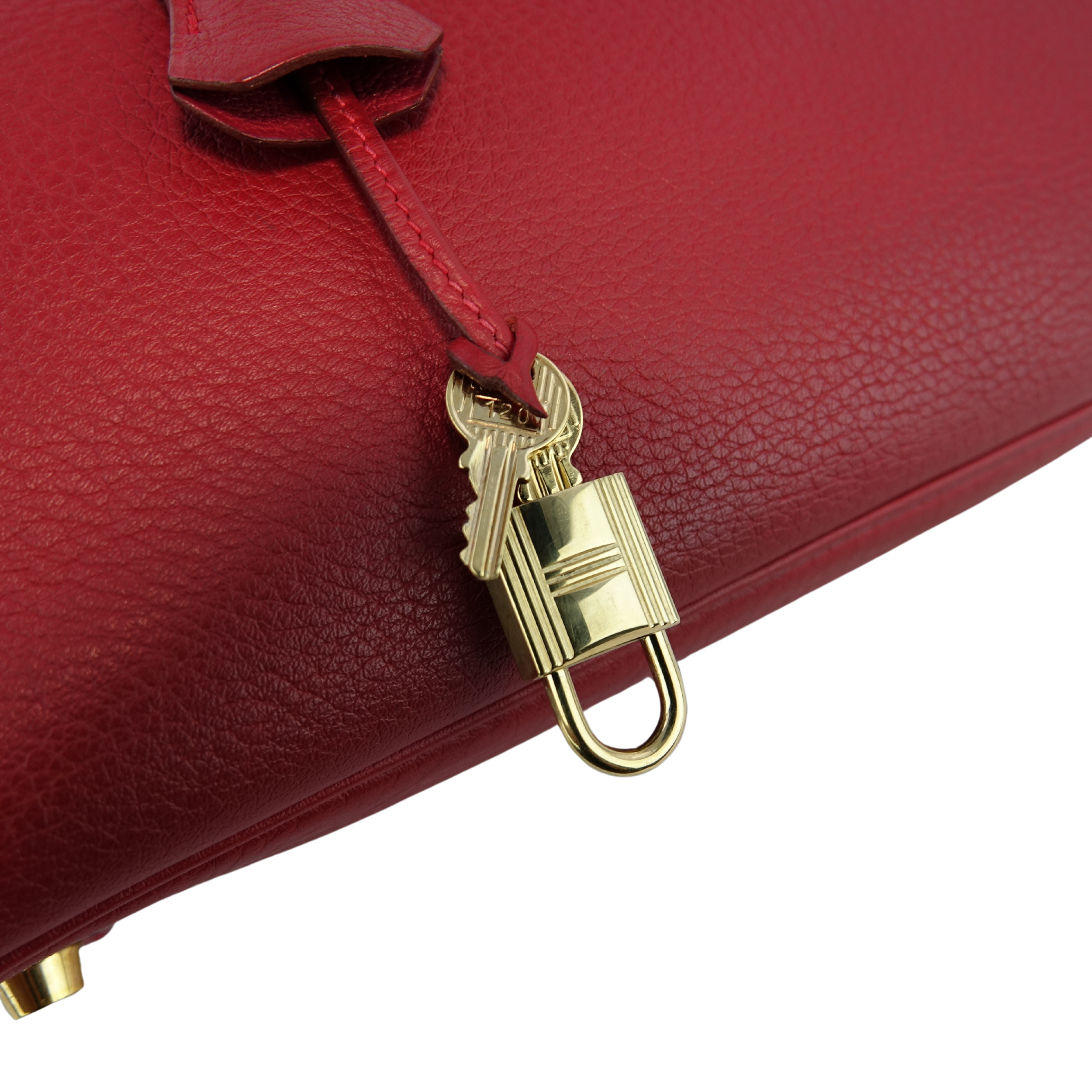 Birkin 35 Rouge garance - Hermès Lola Collective