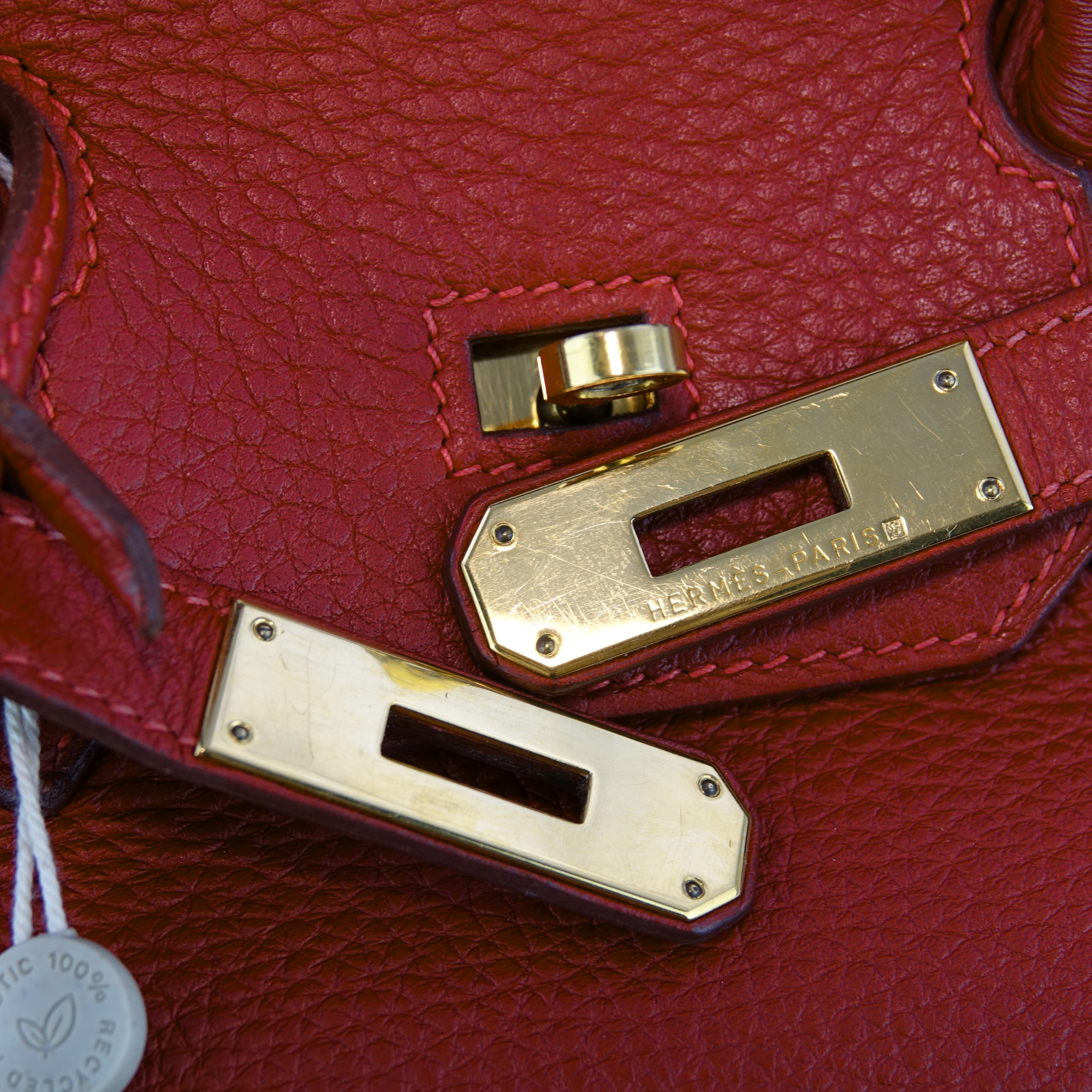 Birkin 35 Rouge garance - Hermès Lola Collective