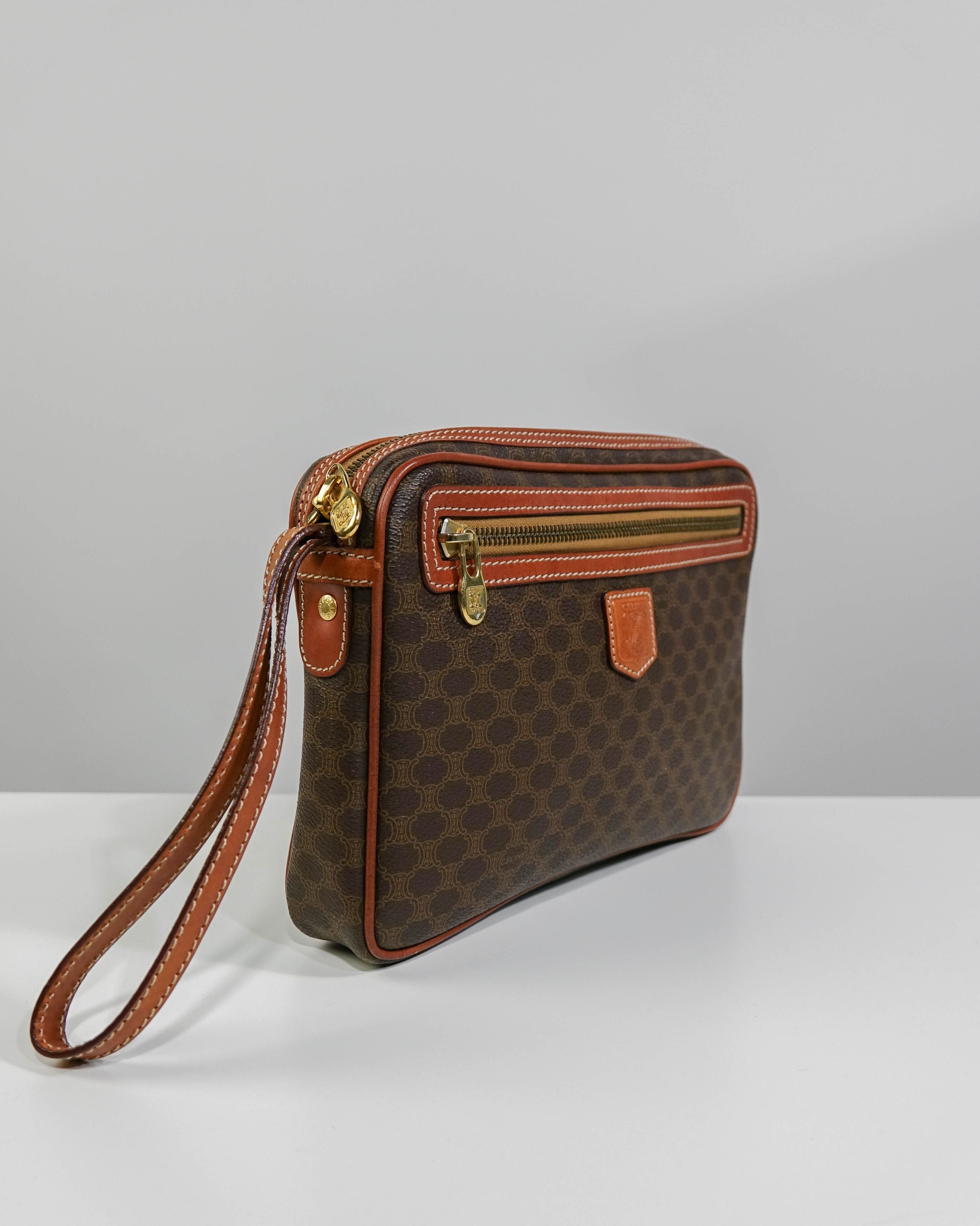 Céline trousse Macadam - beige Lola Collective