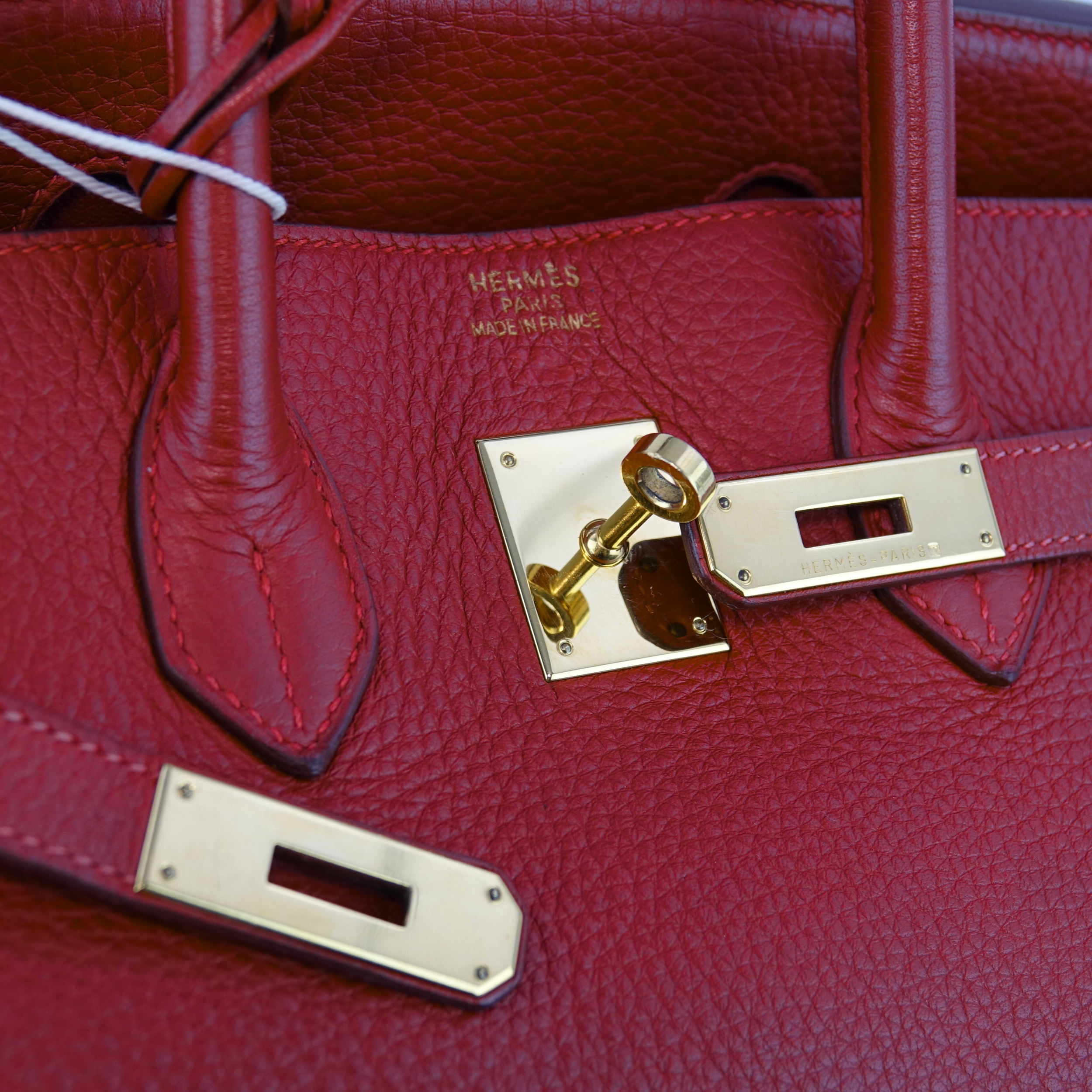 Birkin 35 Rouge garance - Hermès Lola Collective