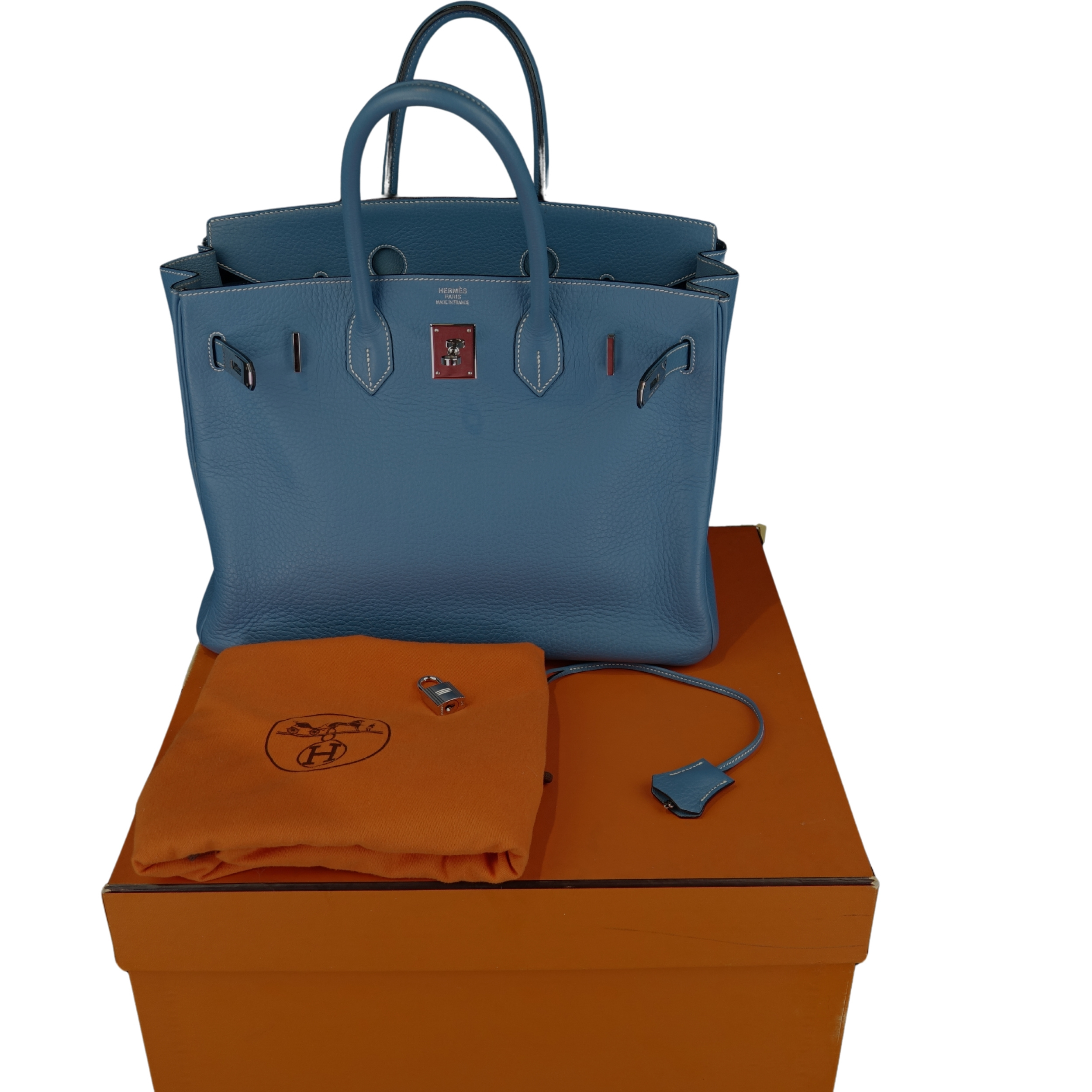 BIRKIN 35 BLEU JEANS Lola Collective