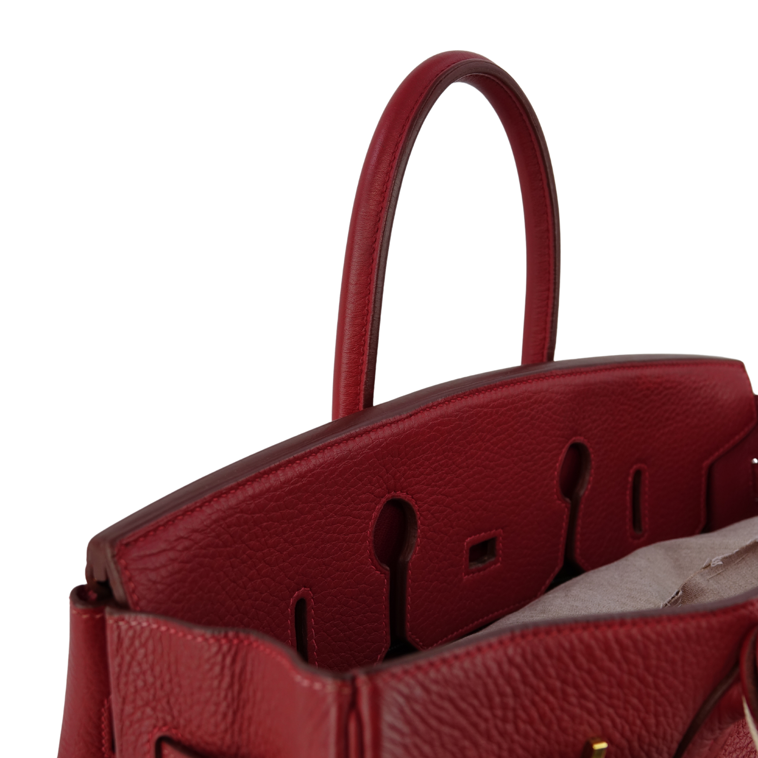 Birkin 35 Rouge garance - Hermès Lola Collective