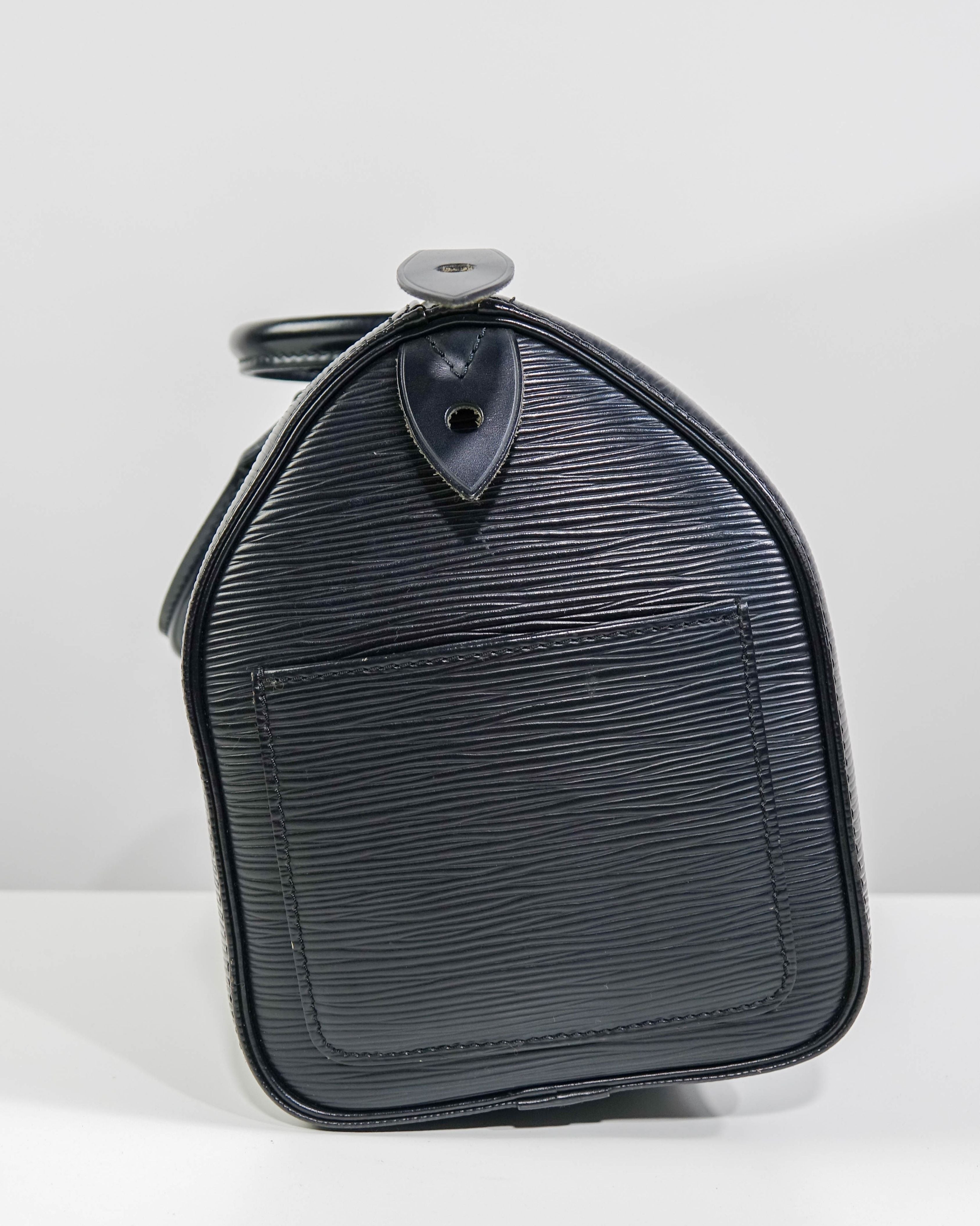 Sac Speedy 25 LOUIS Louis Vuitton Épi - Noir Lola Collective