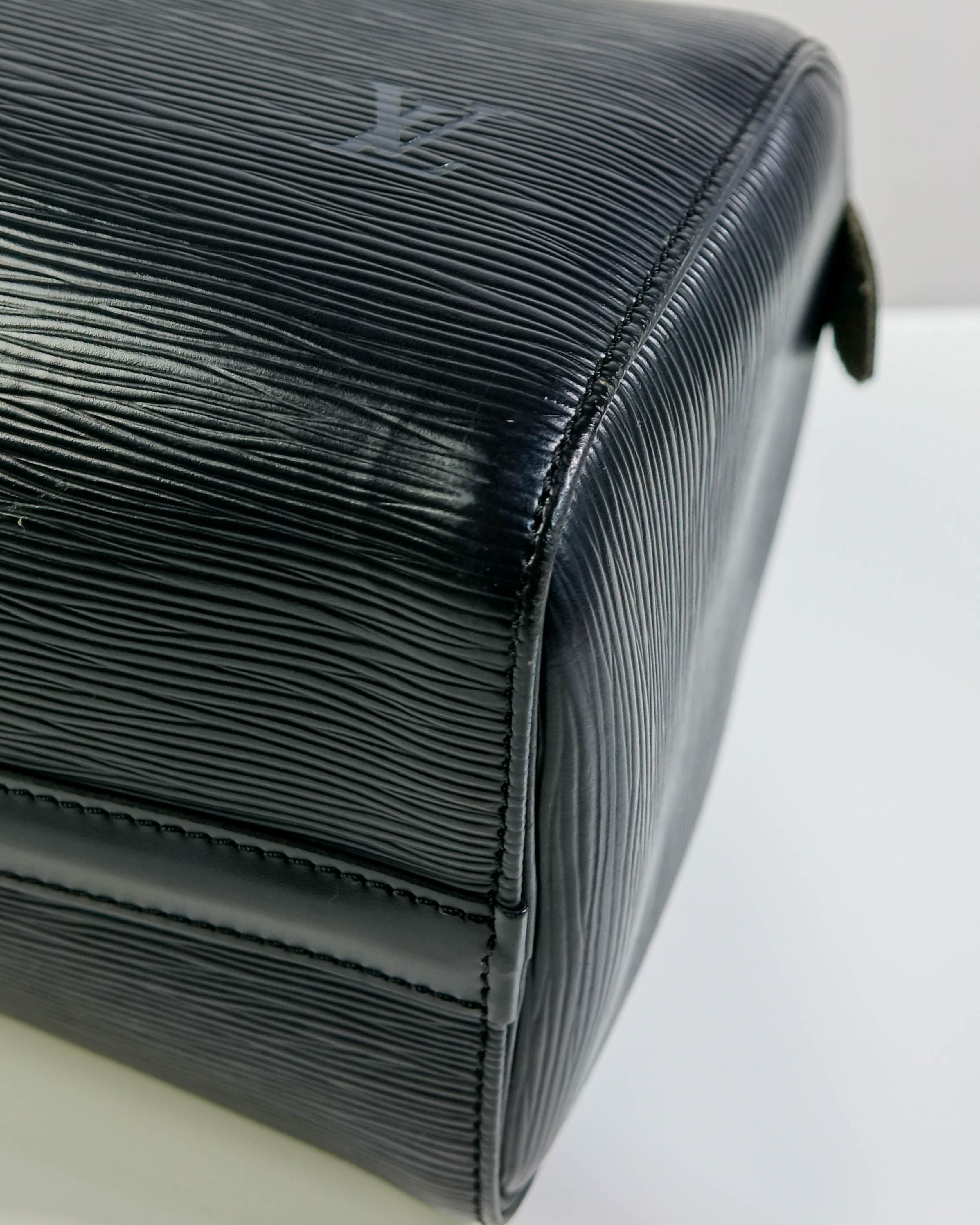 Sac Speedy 25 LOUIS Louis Vuitton Épi - Noir Lola Collective