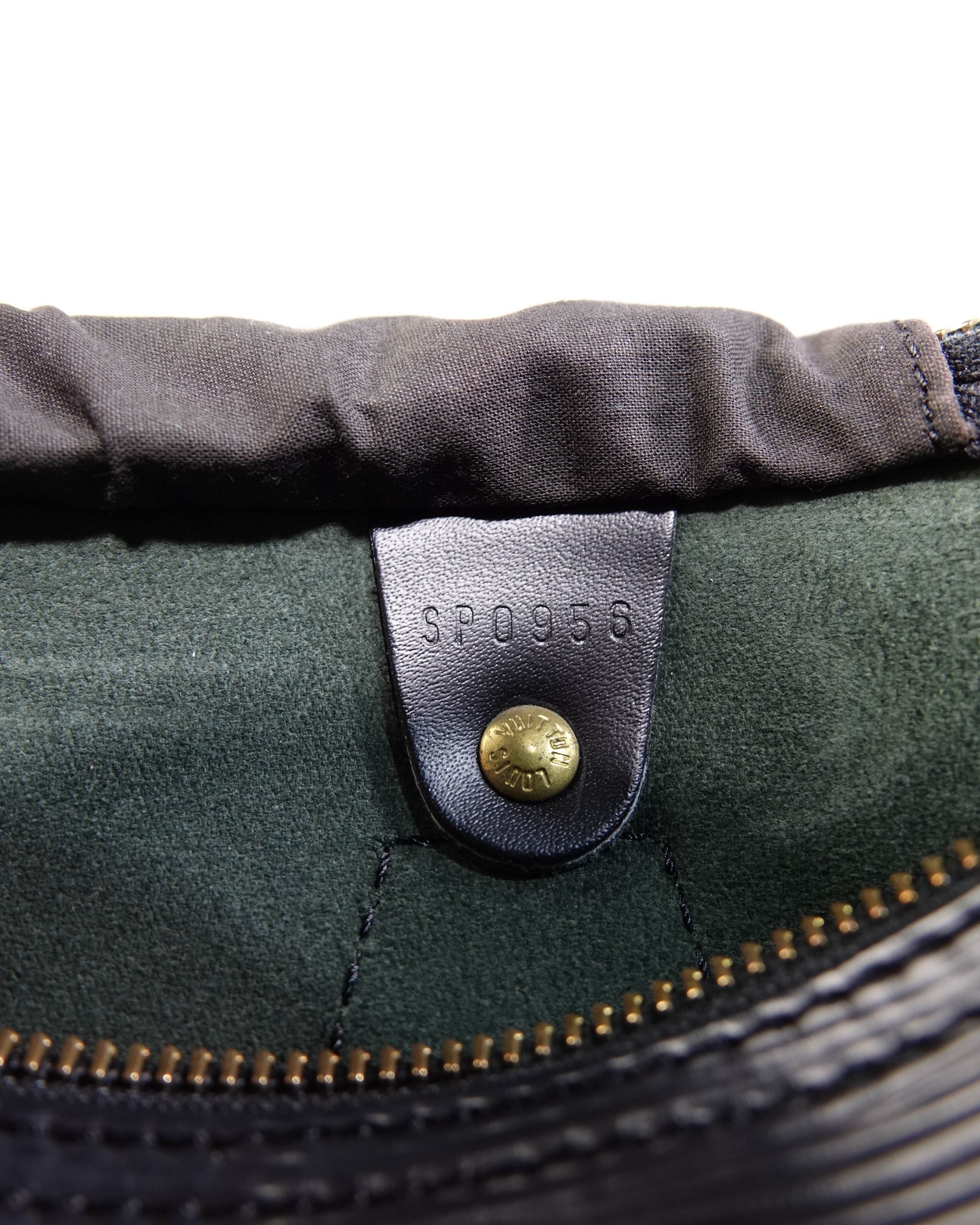 Sac Speedy 25 LOUIS Louis Vuitton Épi - Noir Lola Collective