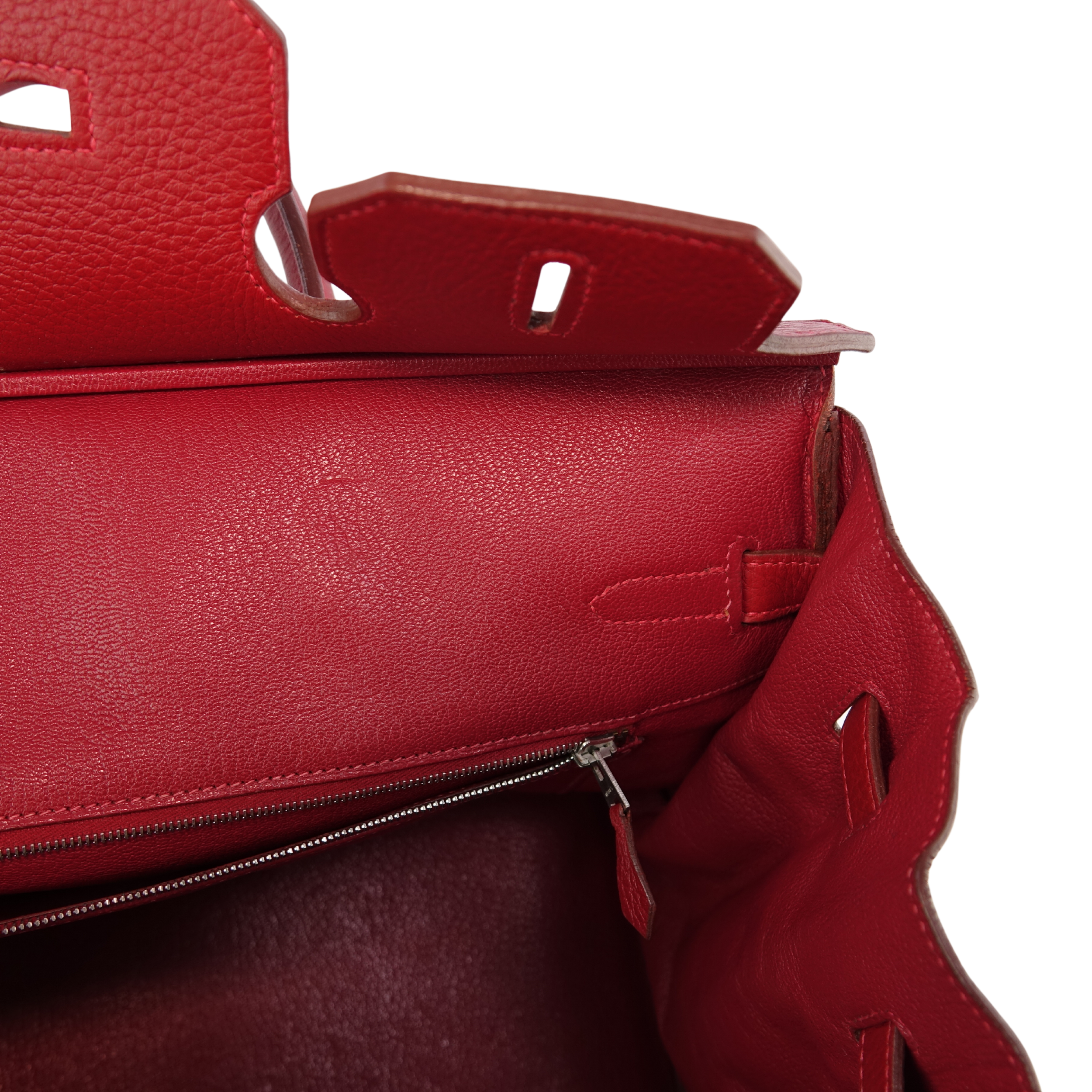 Birkin 35 Rouge garance - Hermès Lola Collective