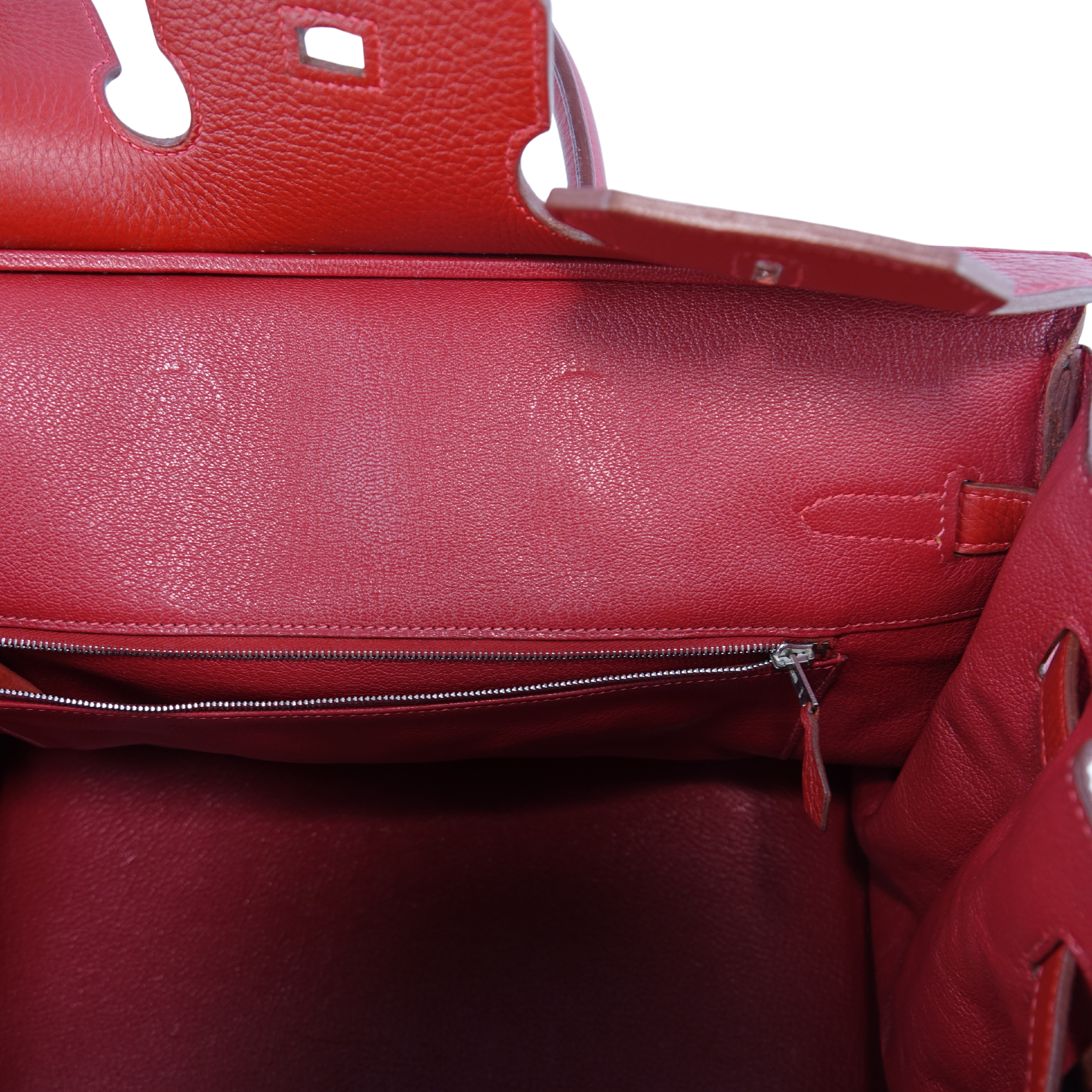 Birkin 35 Rouge garance - Hermès Lola Collective