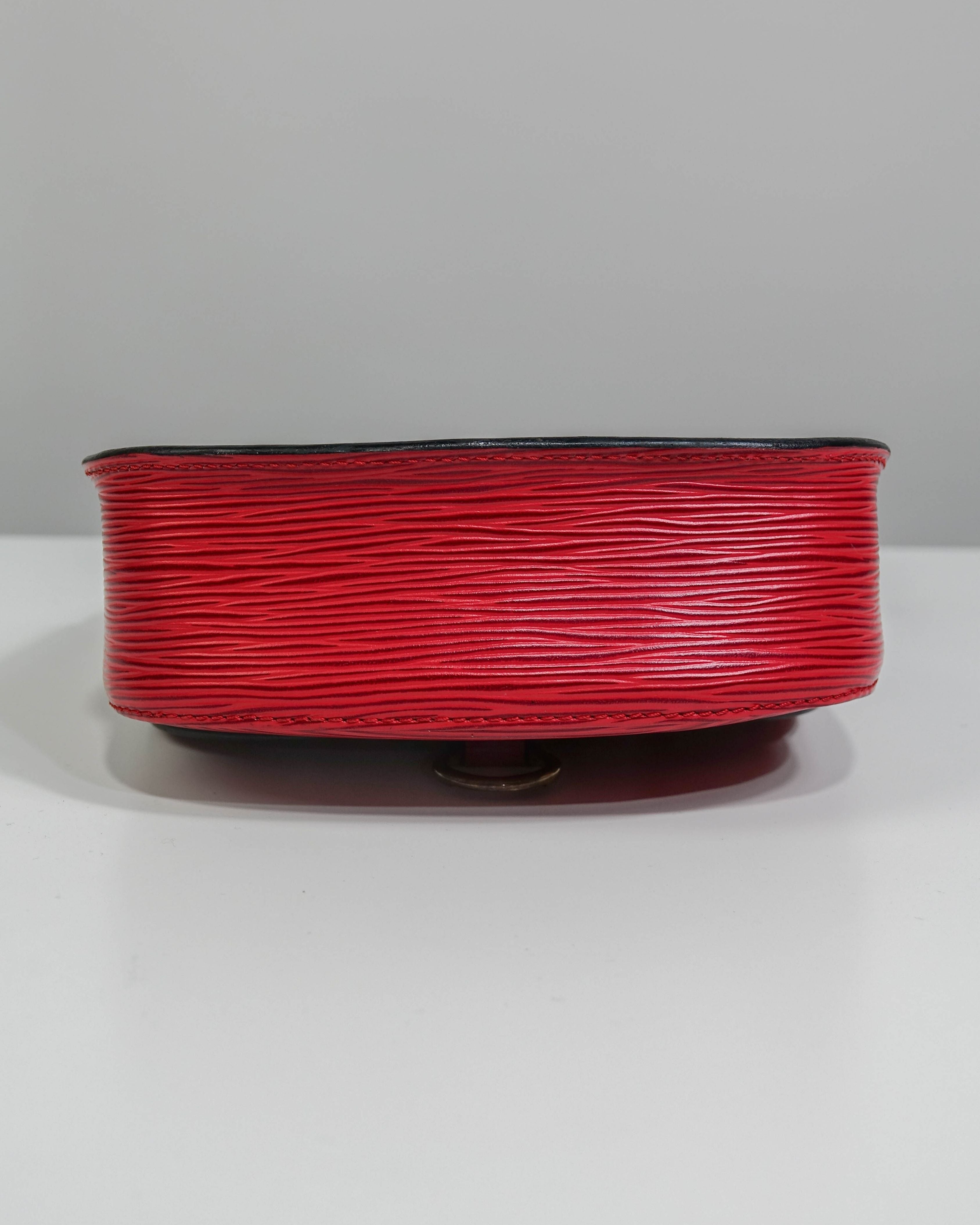 Sac bandoulière Saint Cloud PM Epi Louis Vuitton - rouge Lola Collective