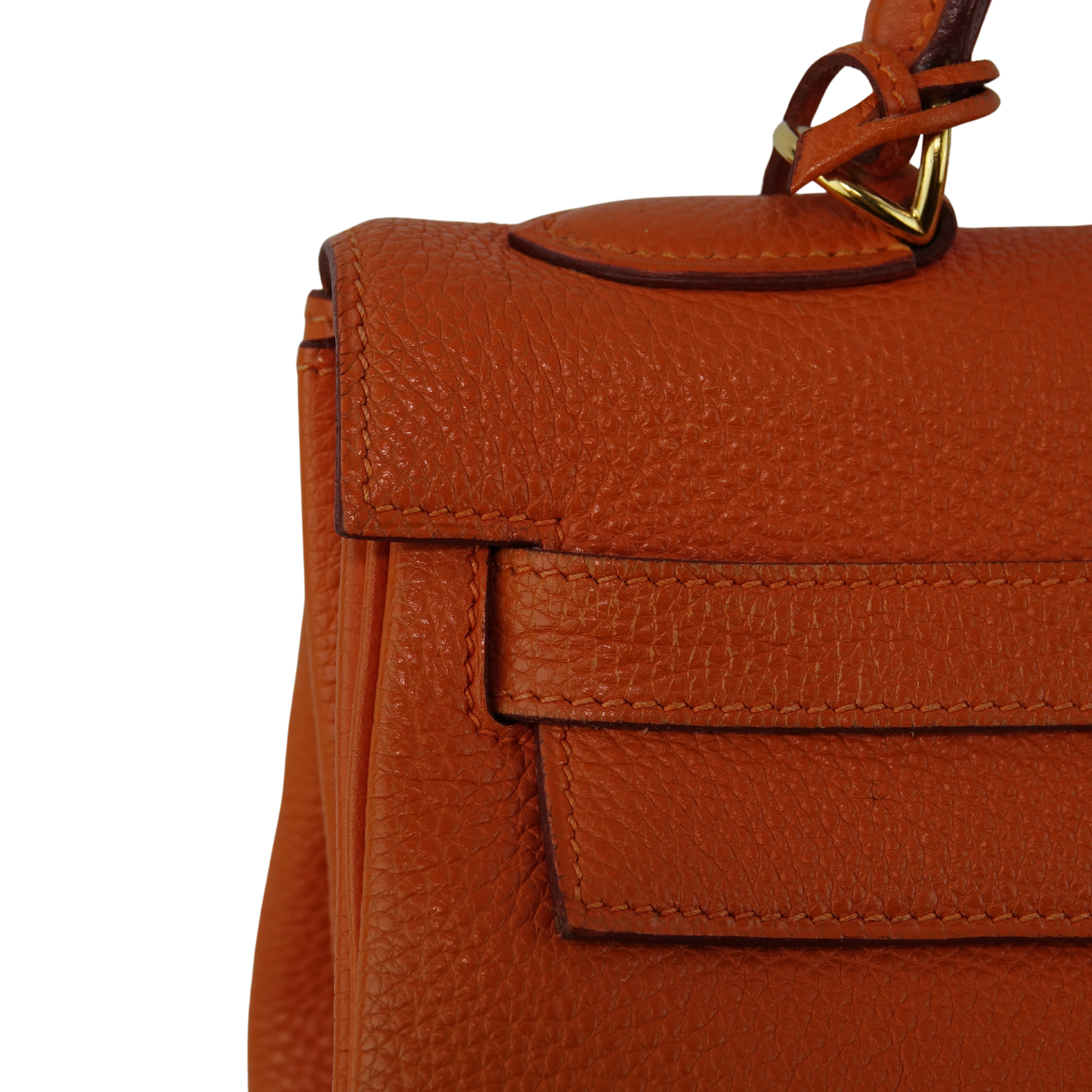 Kelly 32 Orange - Hermès Lola Collective