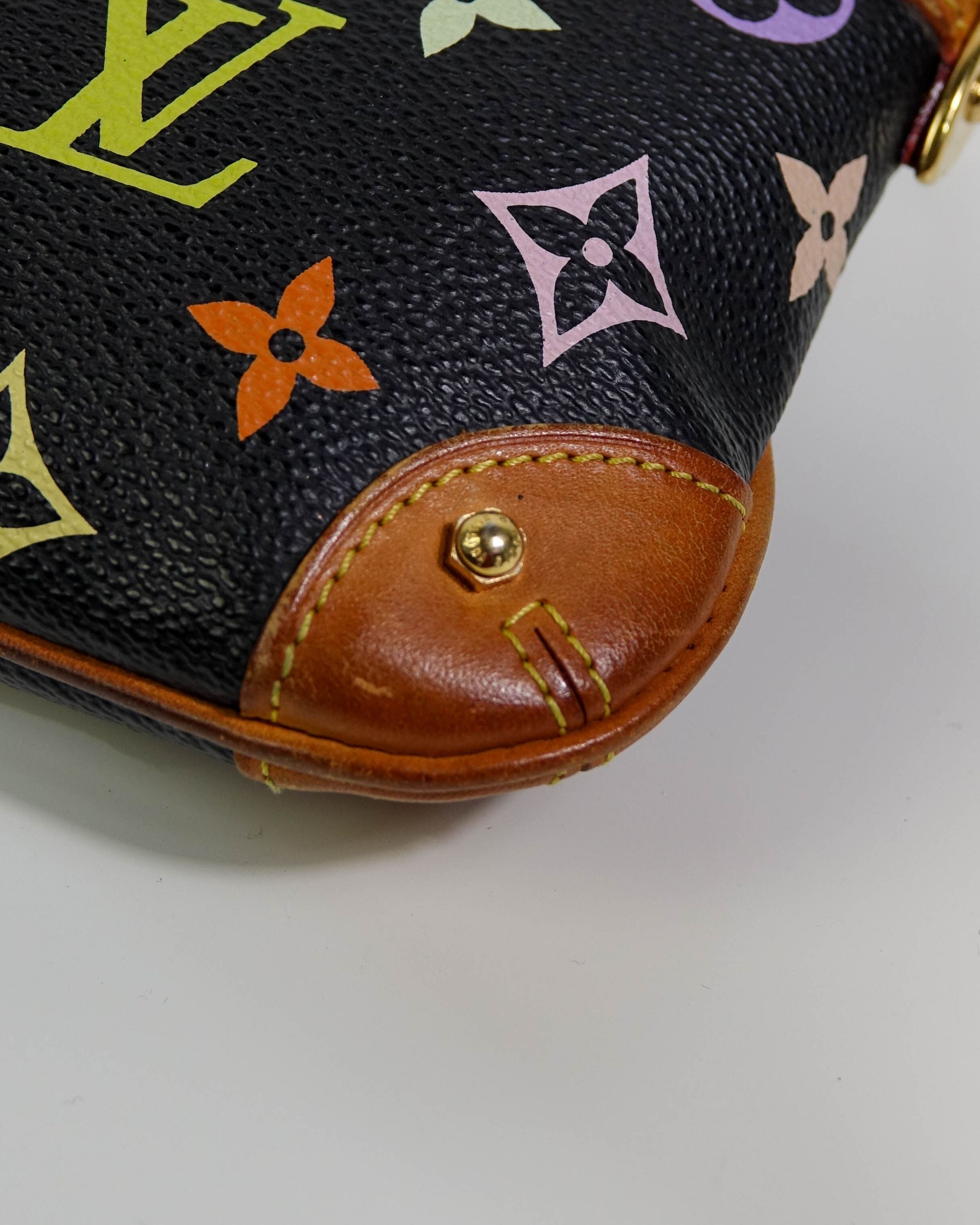 Mini Pochette accessoires Liv Louis Vuitton Murakami - noir Lola Collective