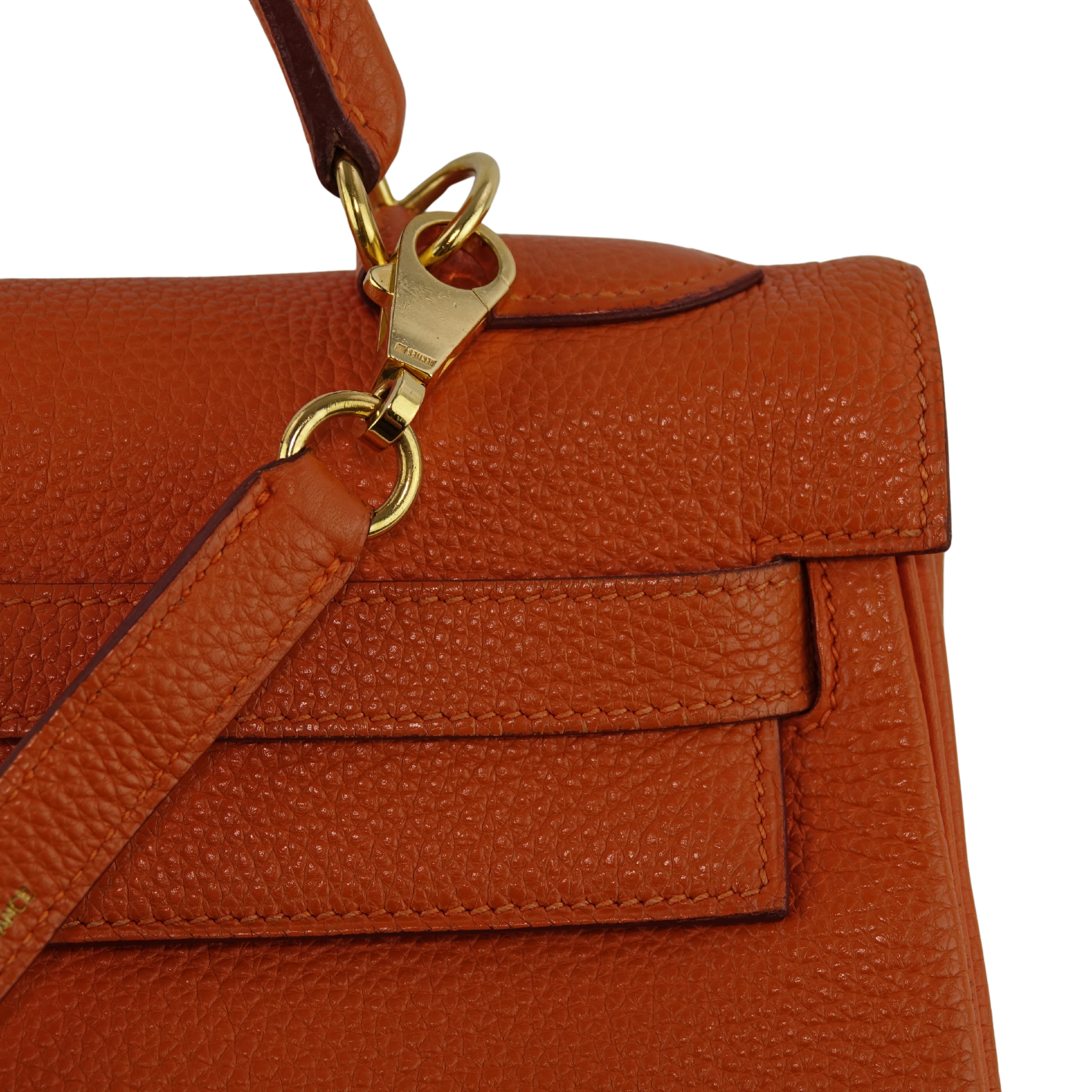 Kelly 32 Orange - Hermès Lola Collective