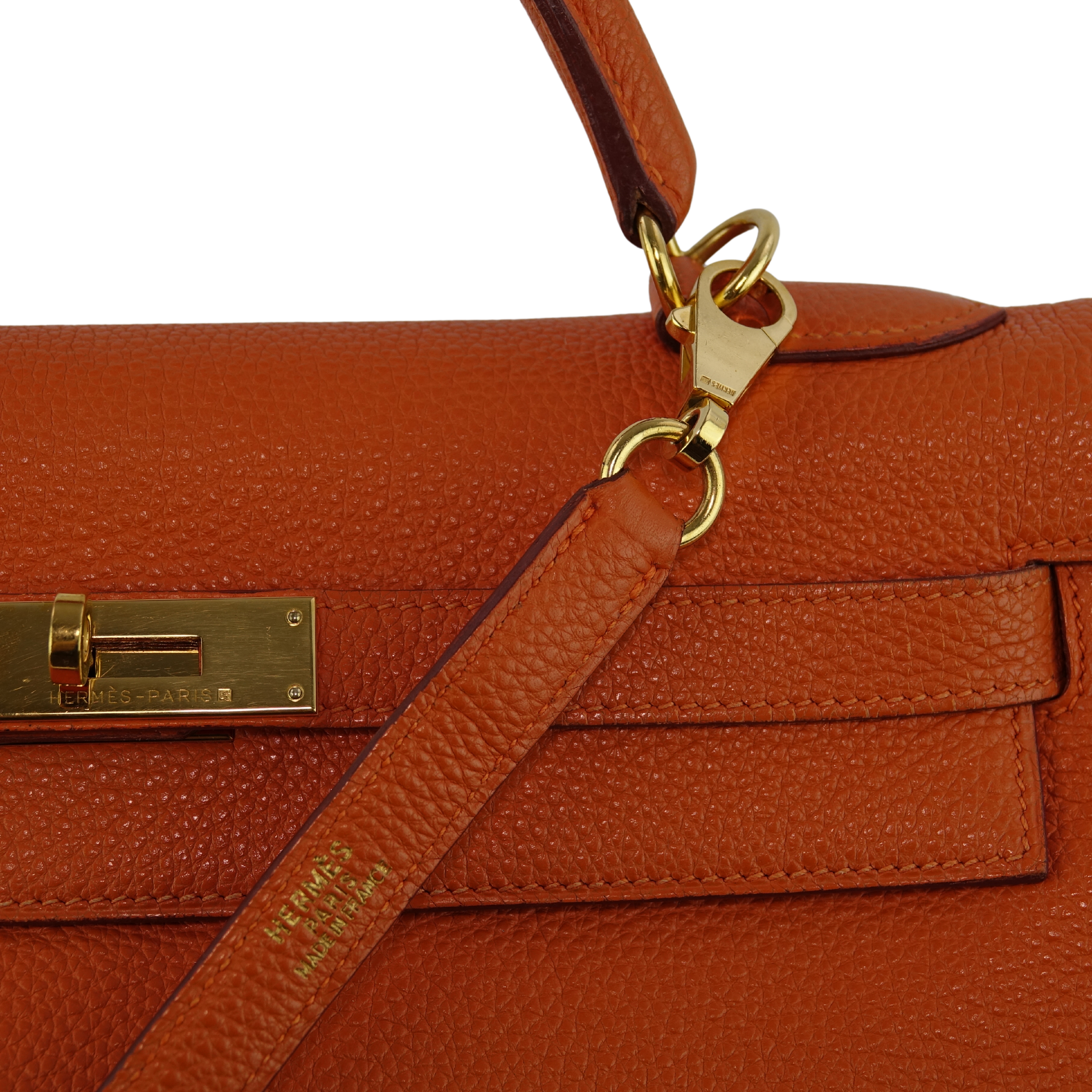 Kelly 32 Orange - Hermès Lola Collective