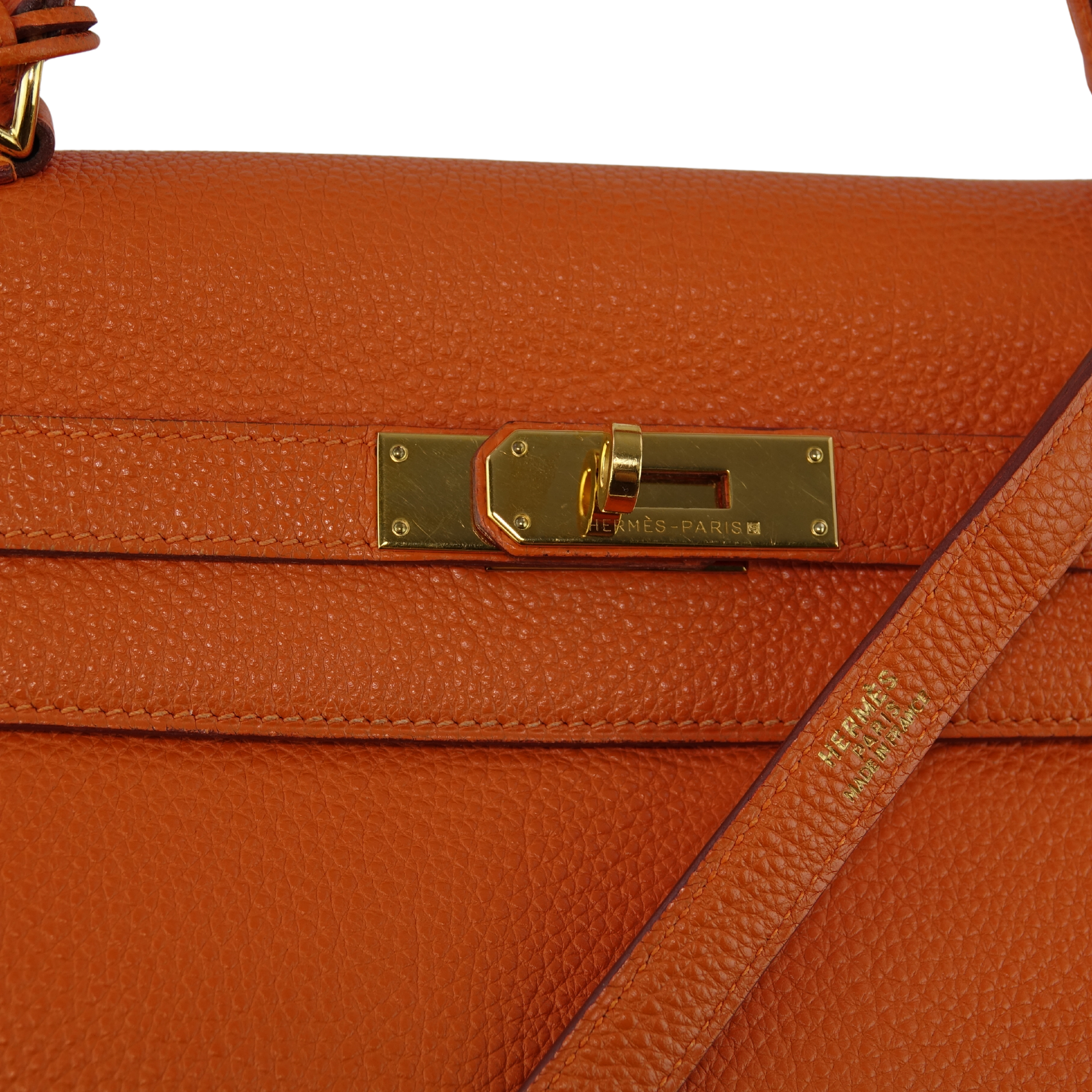 Kelly 32 Orange - Hermès Lola Collective