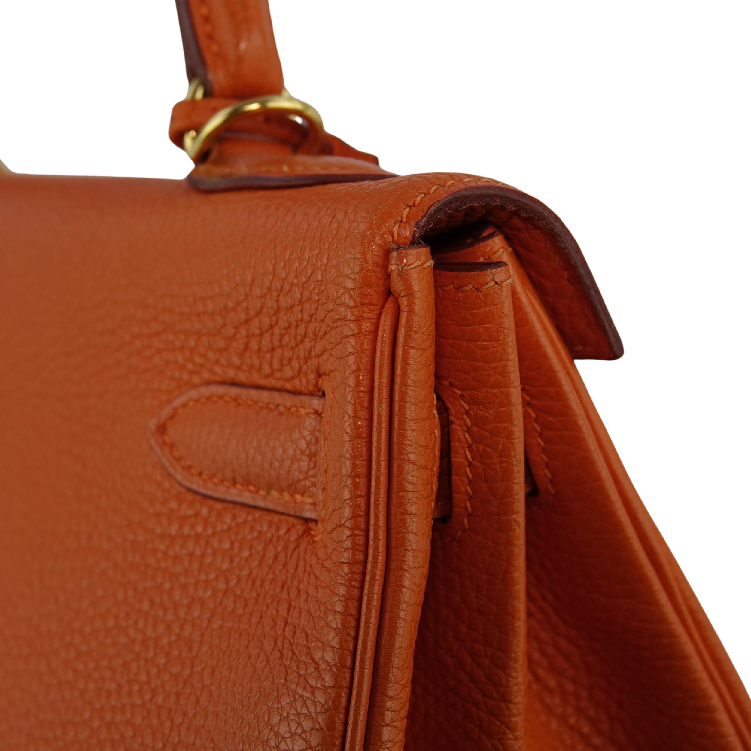 Kelly 32 Orange - Hermès Lola Collective