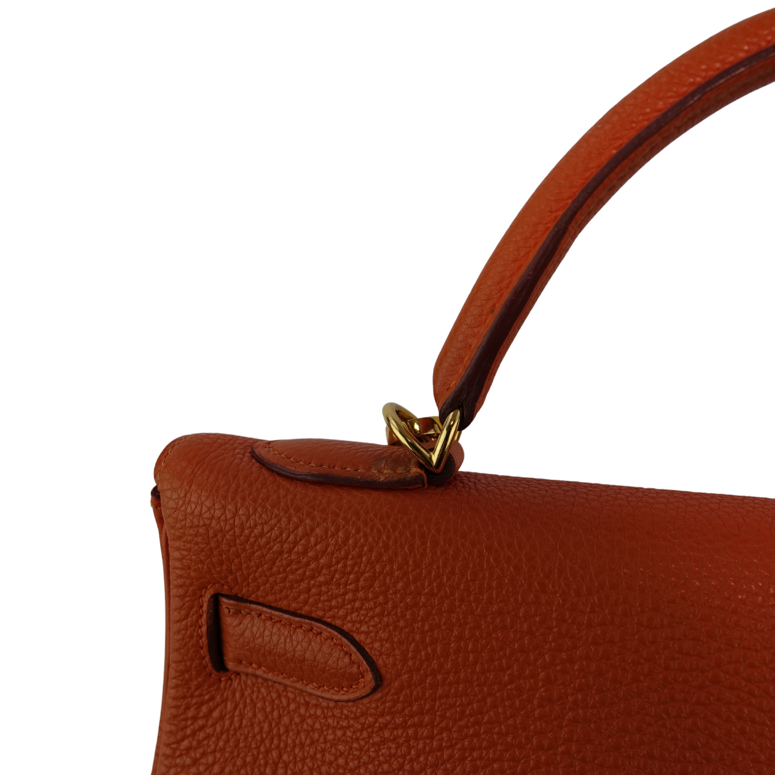 Kelly 32 Orange - Hermès Lola Collective