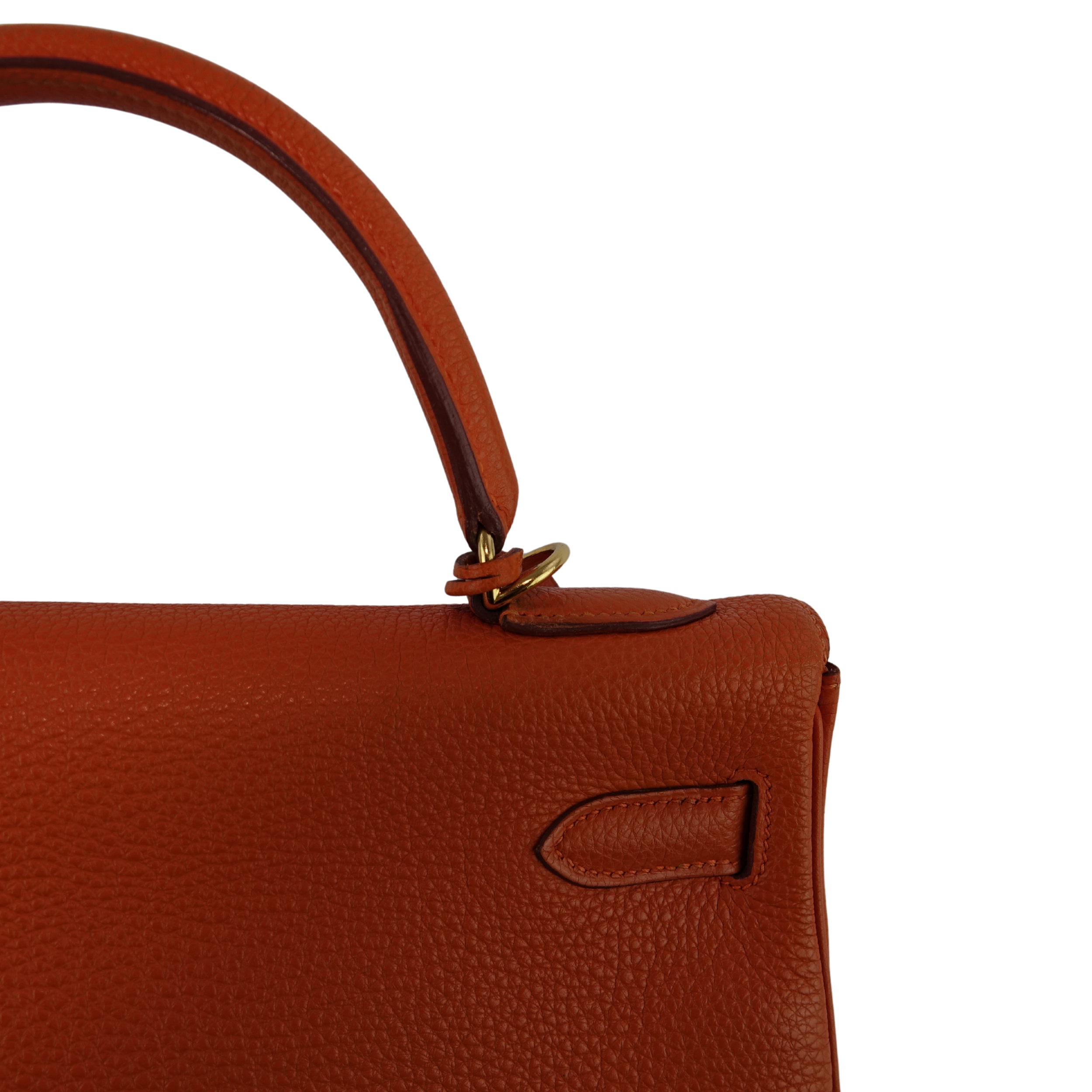 Kelly 32 Orange - Hermès Lola Collective