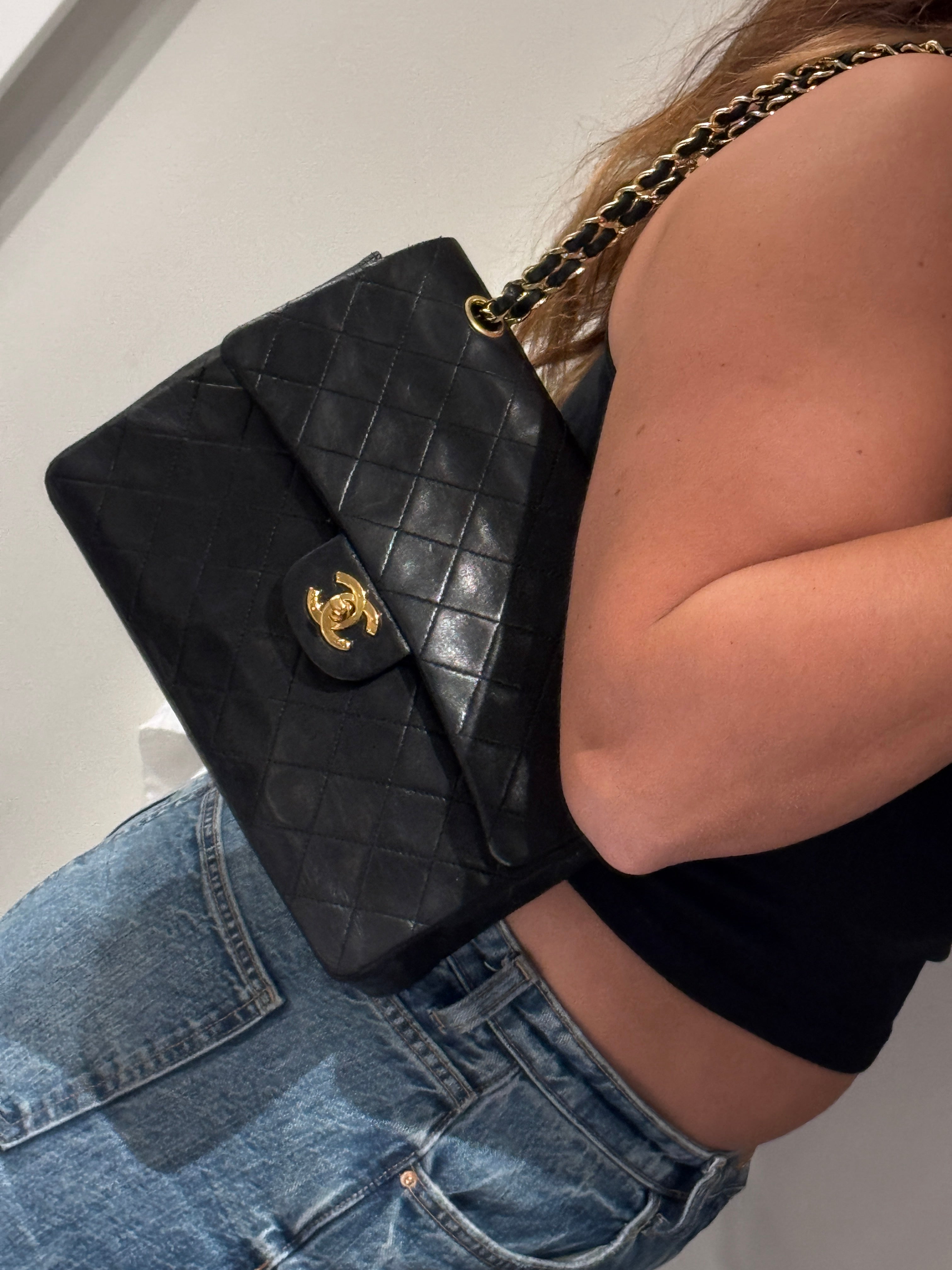 Classic Medium square double flap - Chanel Lola Collective