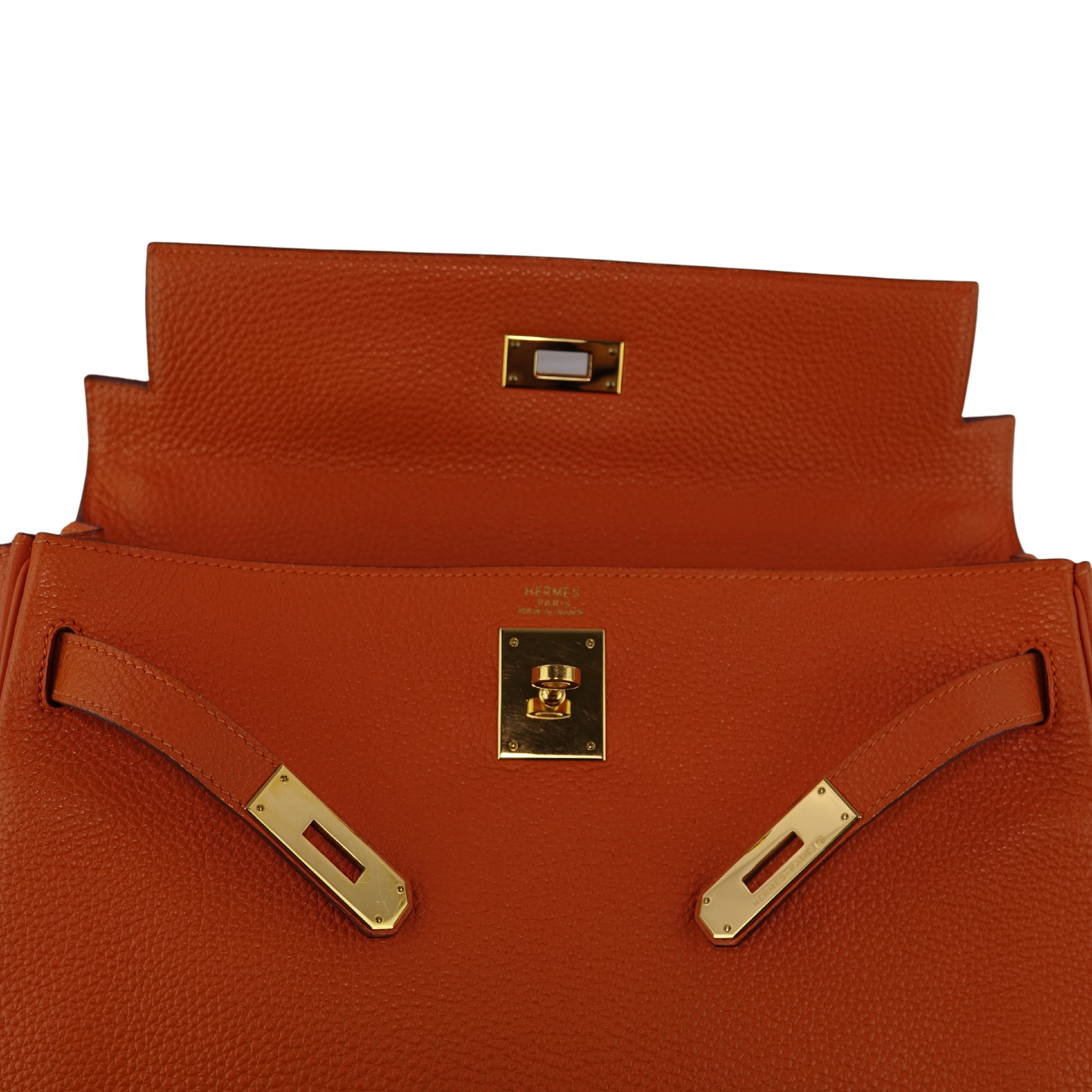 Kelly 32 Orange - Hermès Lola Collective