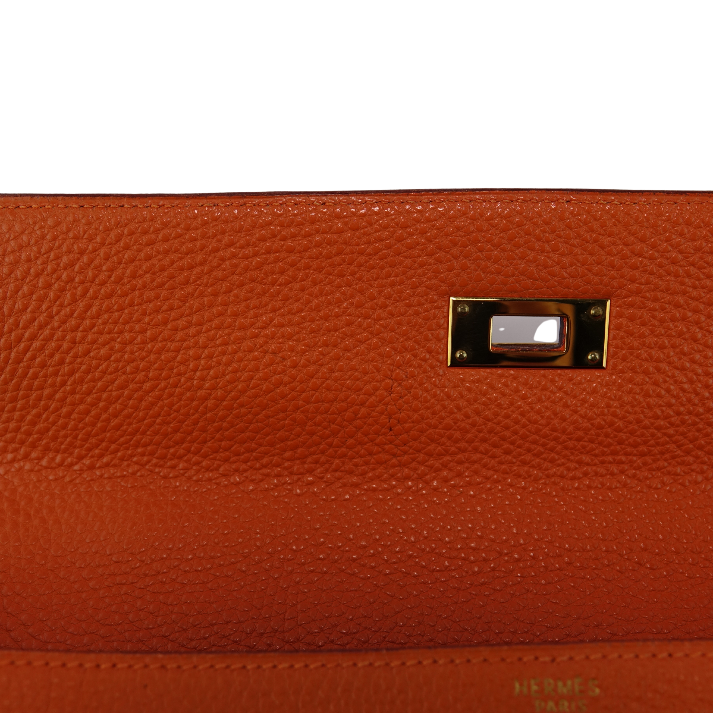 Kelly 32 Orange - Hermès Lola Collective