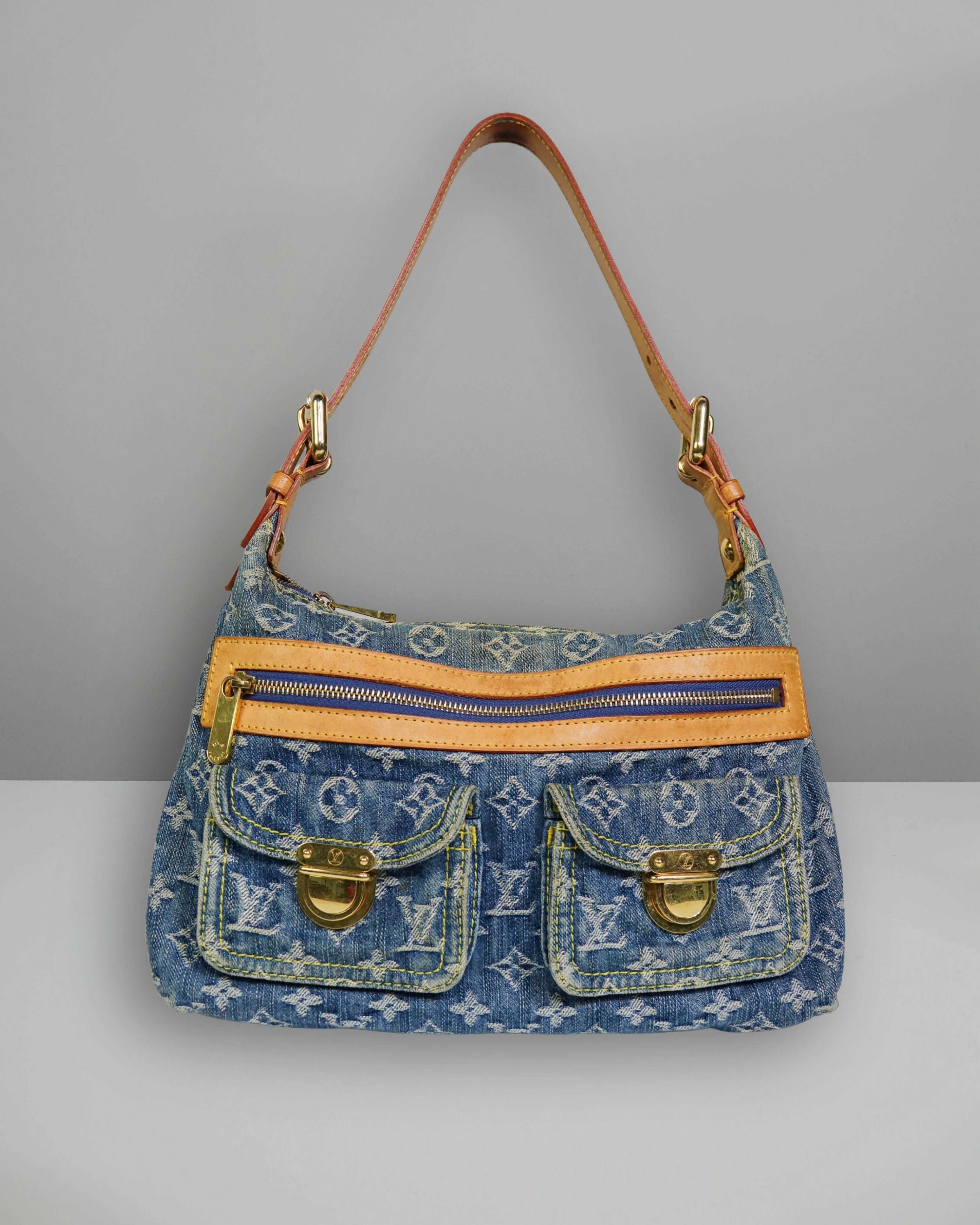 Sac Louis Vuitton Baggy Jeans – Bleu Lola Collective