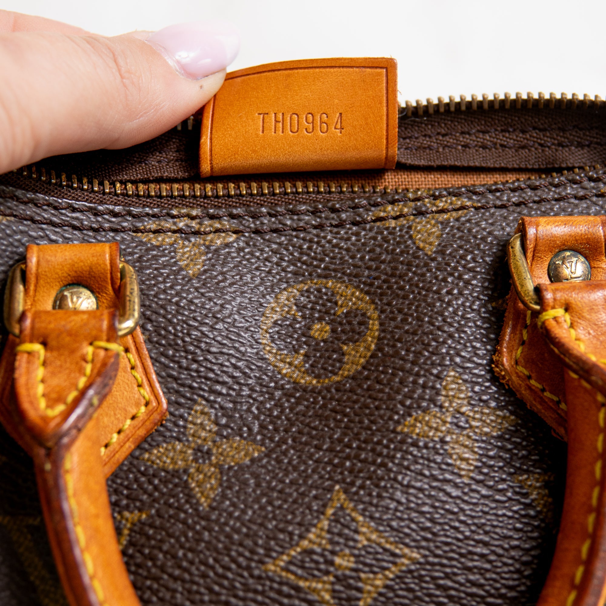 Louis Vuitton Nano Speedy monogram Lola Collective