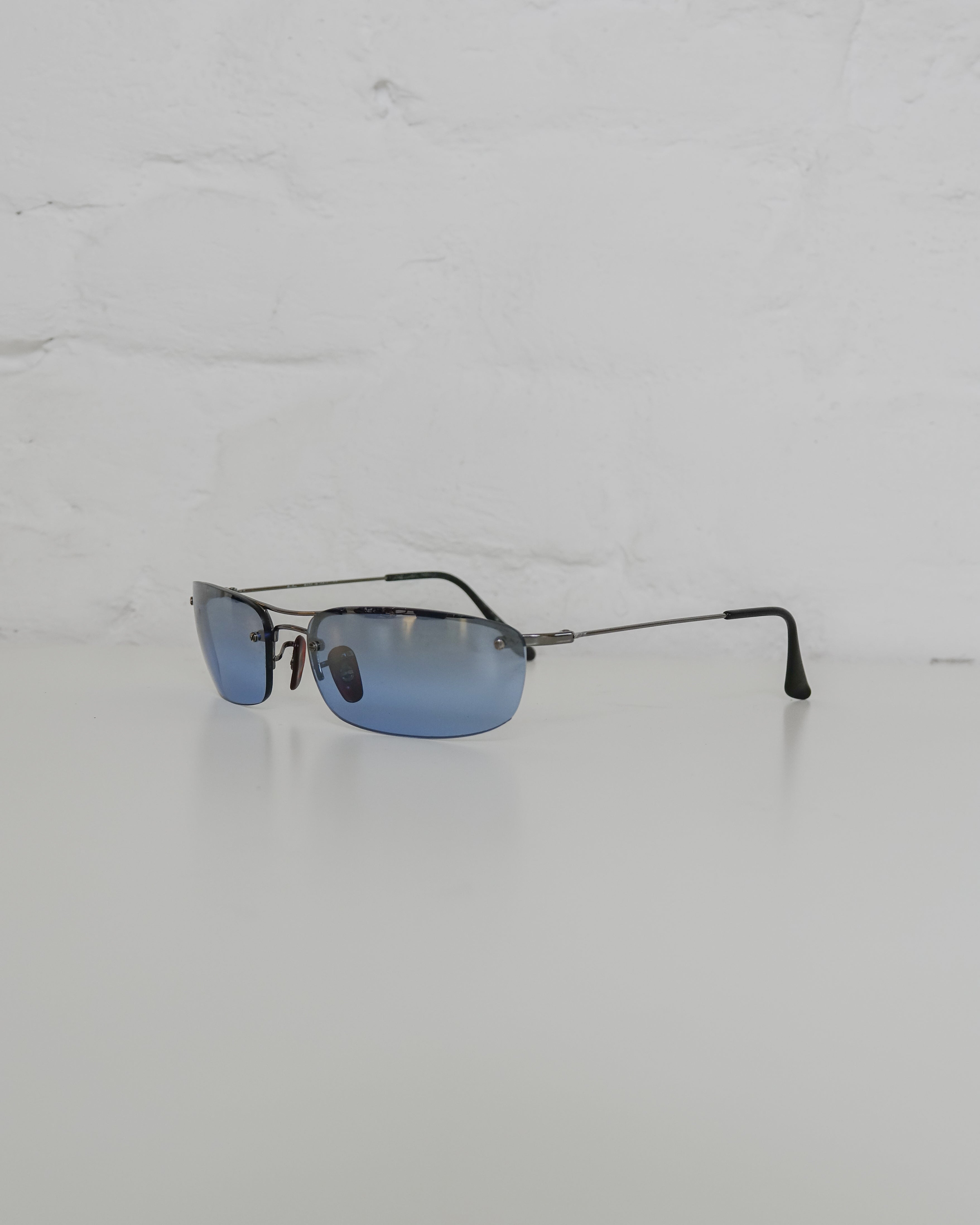 Ray Ban lunettes solaires verres bleu Lola Collective
