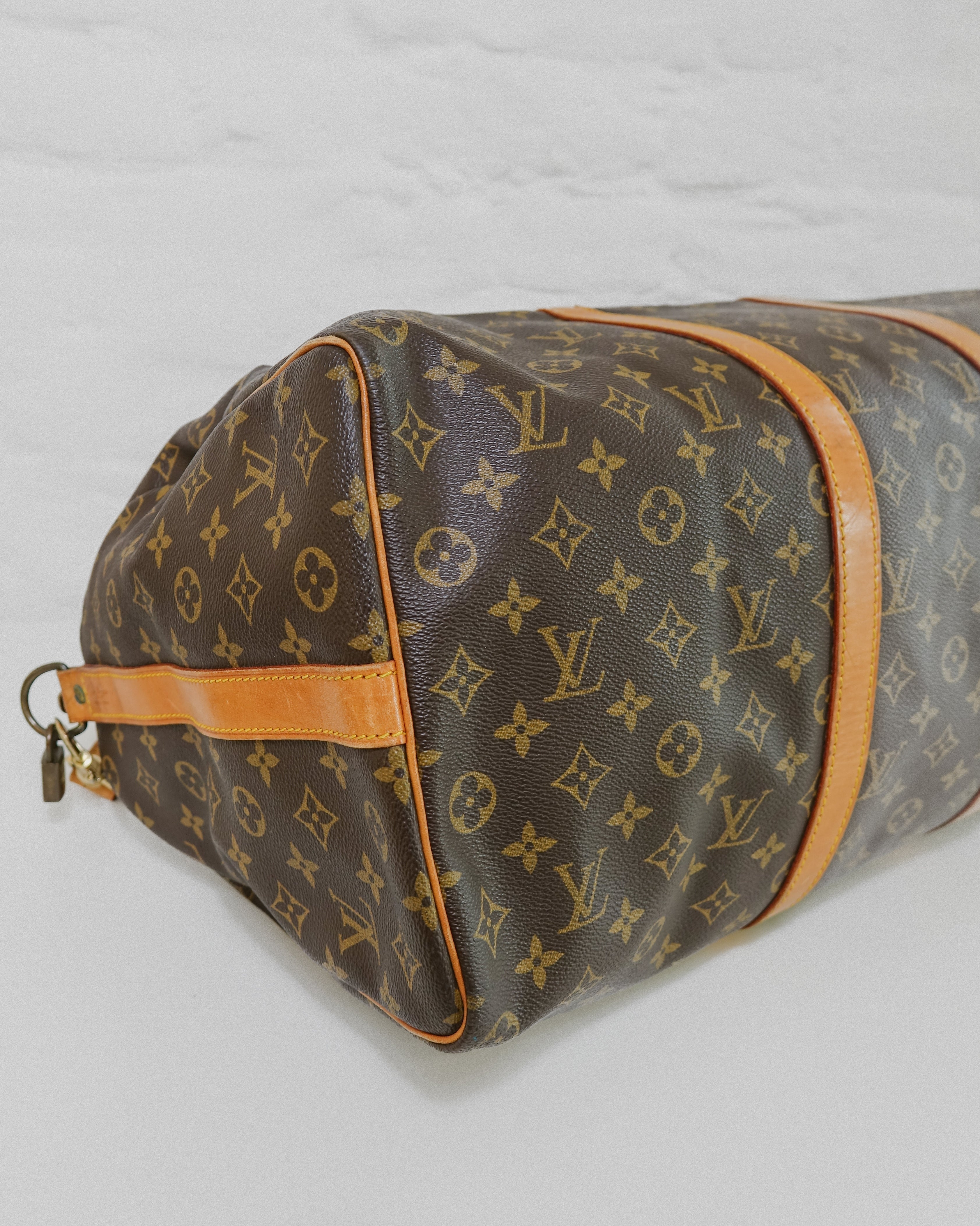 Louis Vuitton Keepall 50 bandoulière monogram Lola collective