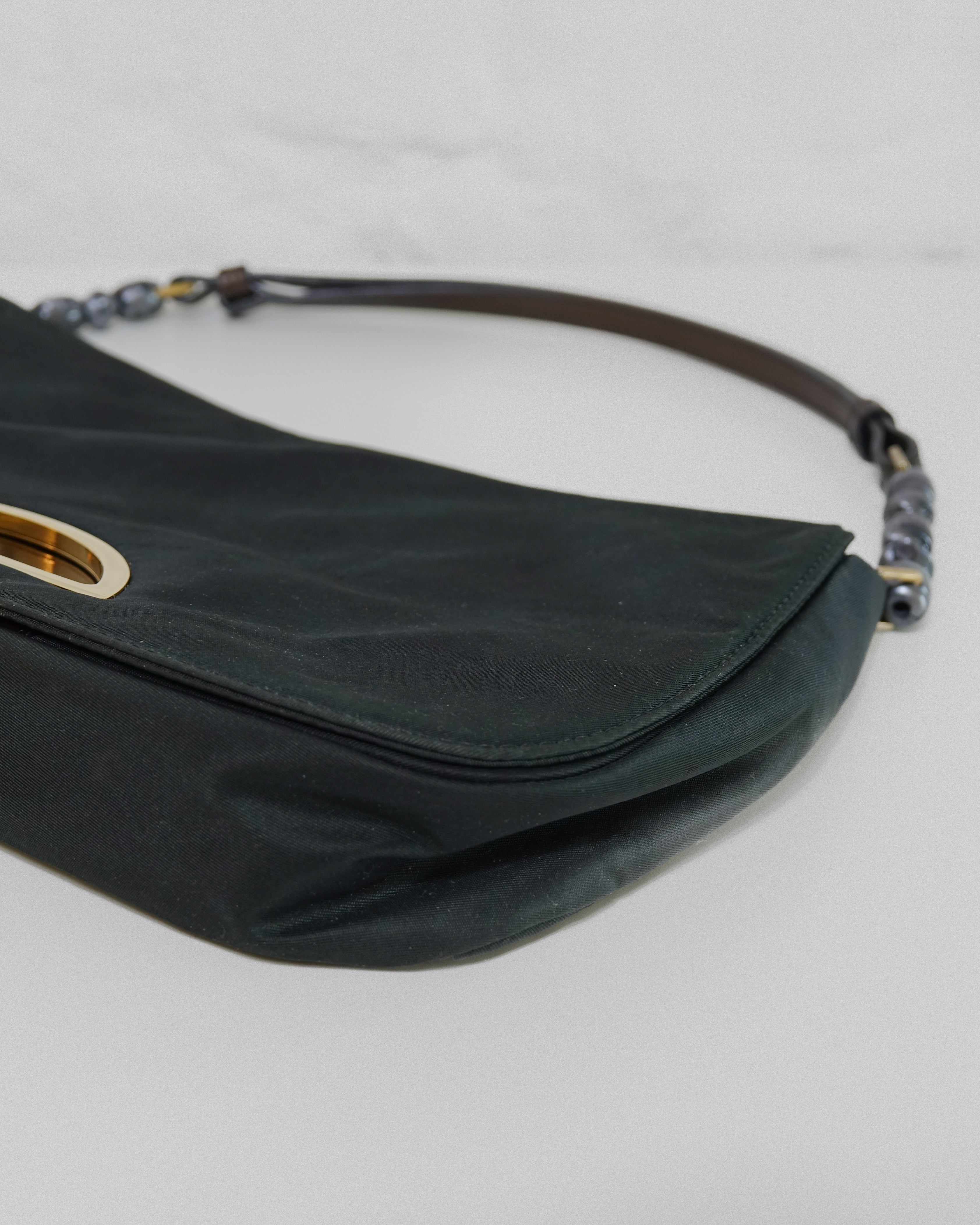 Dior Pochette épaule et perles noir Lola collective